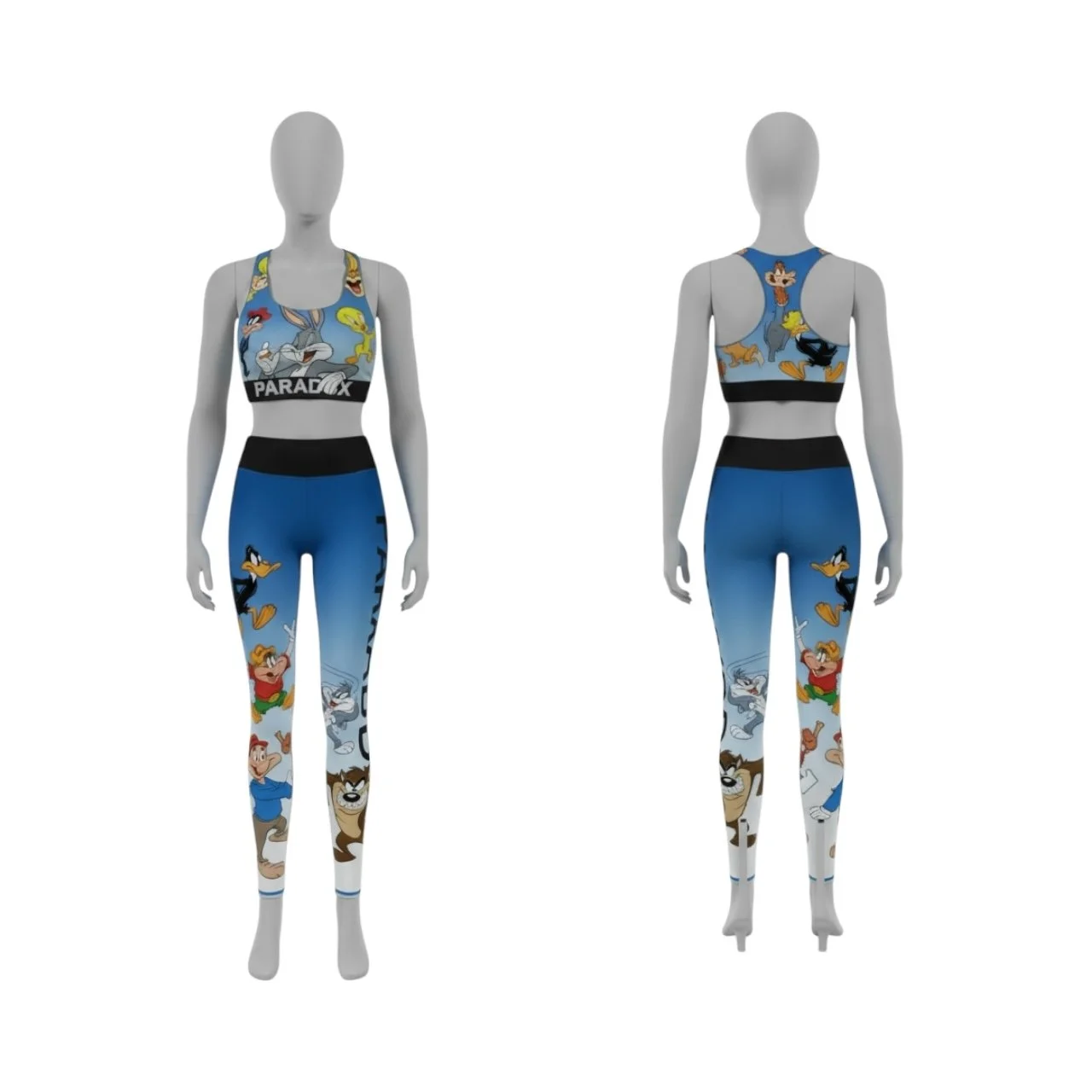 Paradox Toon Energy Fitness Set – Sports Bra & Leggings (Copy)