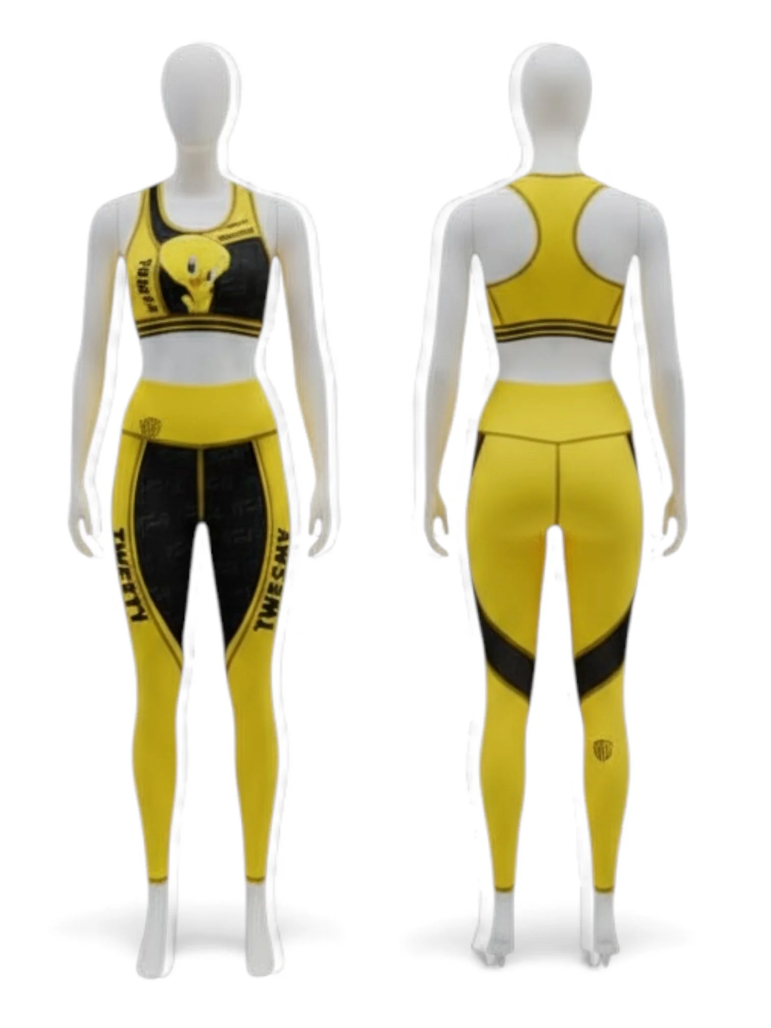 Tweety™ Yellow Performance Legging & Sports Bra Set