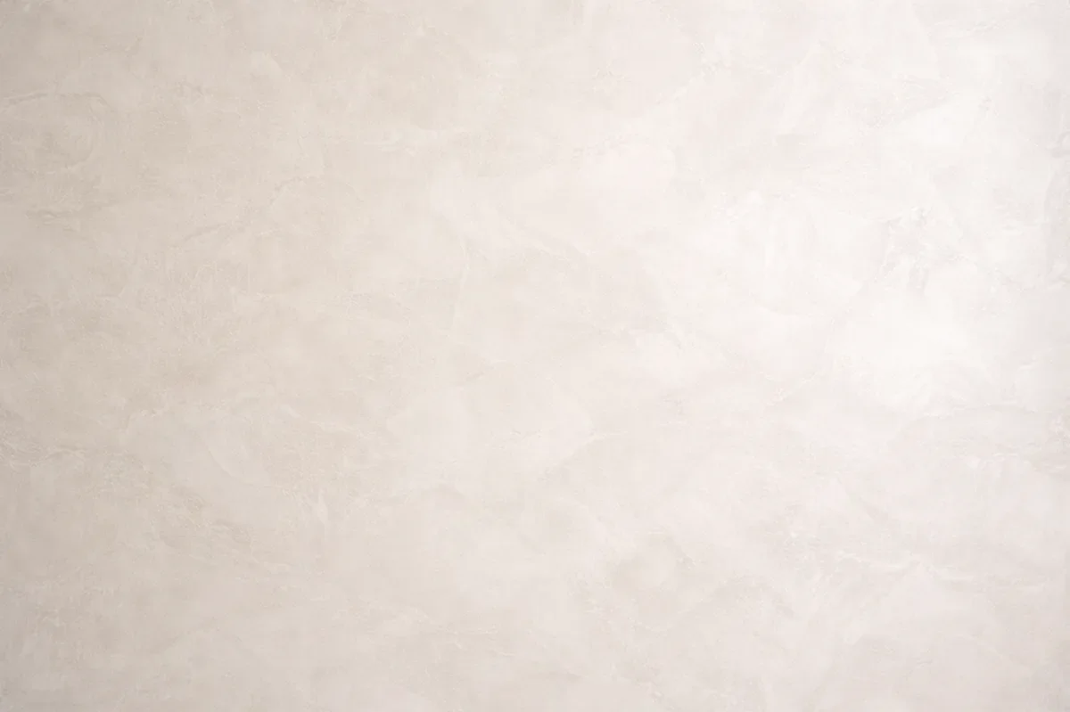 Marmorino Venetian plaster wall finish with matte limestone texture in Calgary