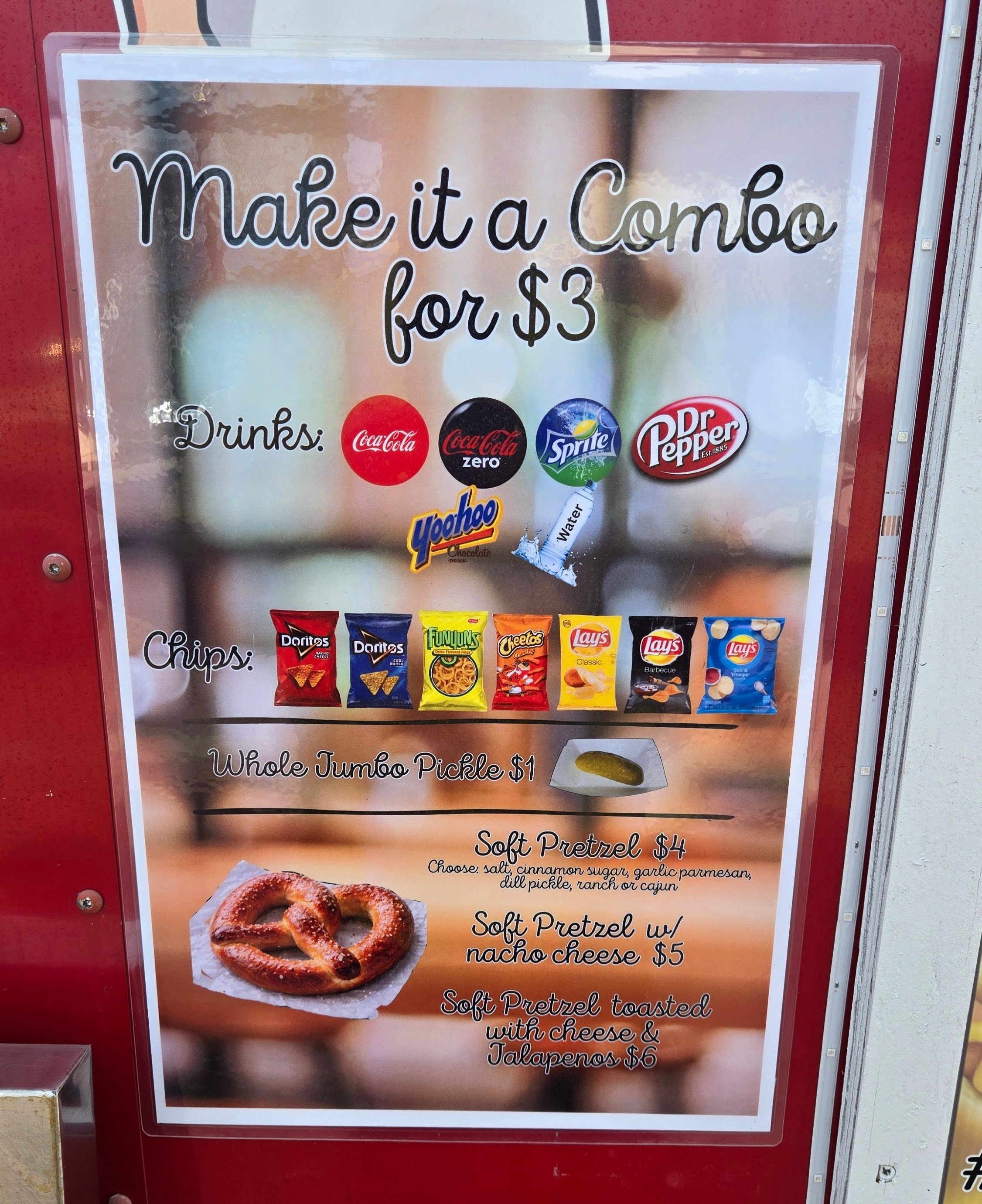 New Combo and Drink Menu
