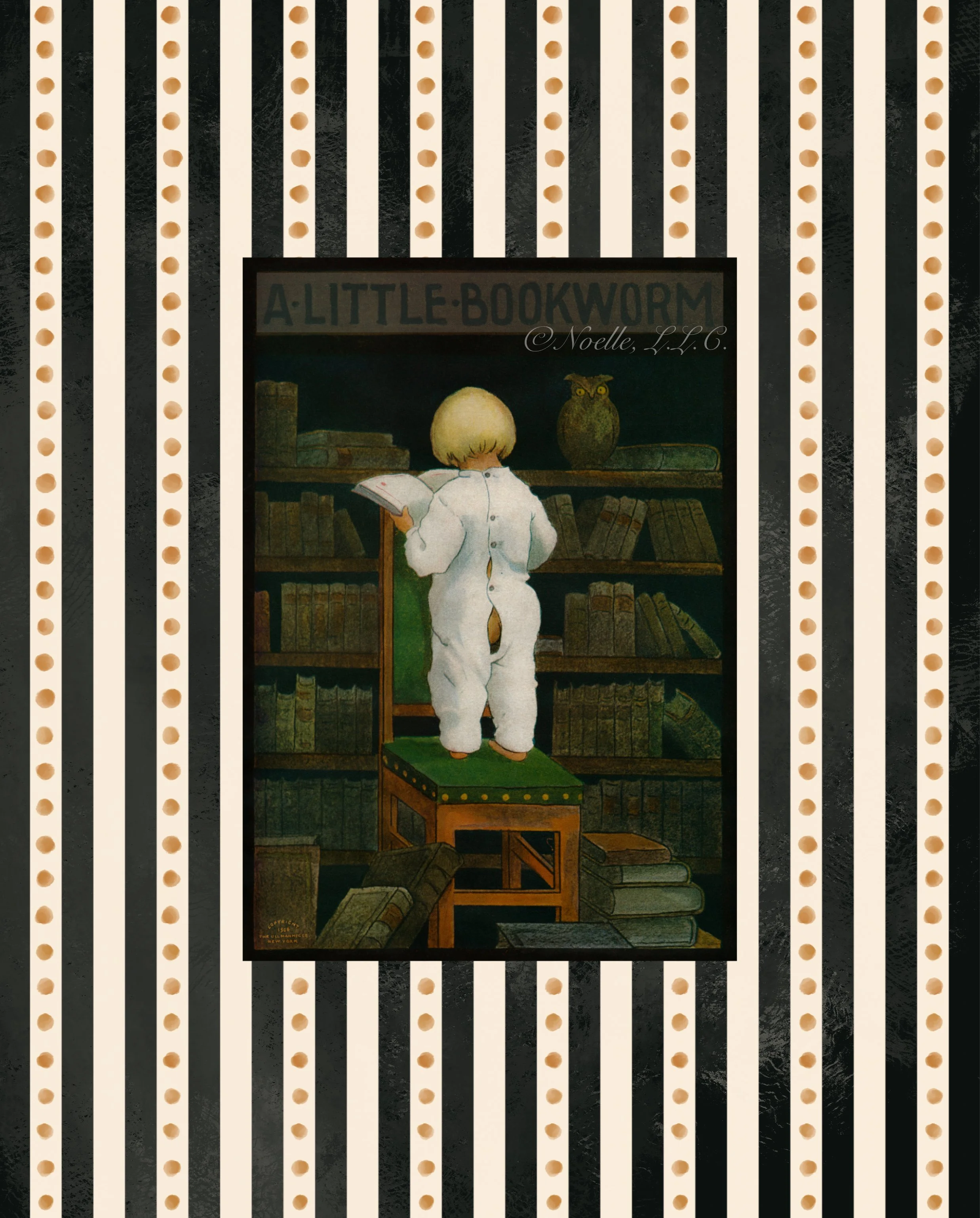 A Little Bookworm - Reprint