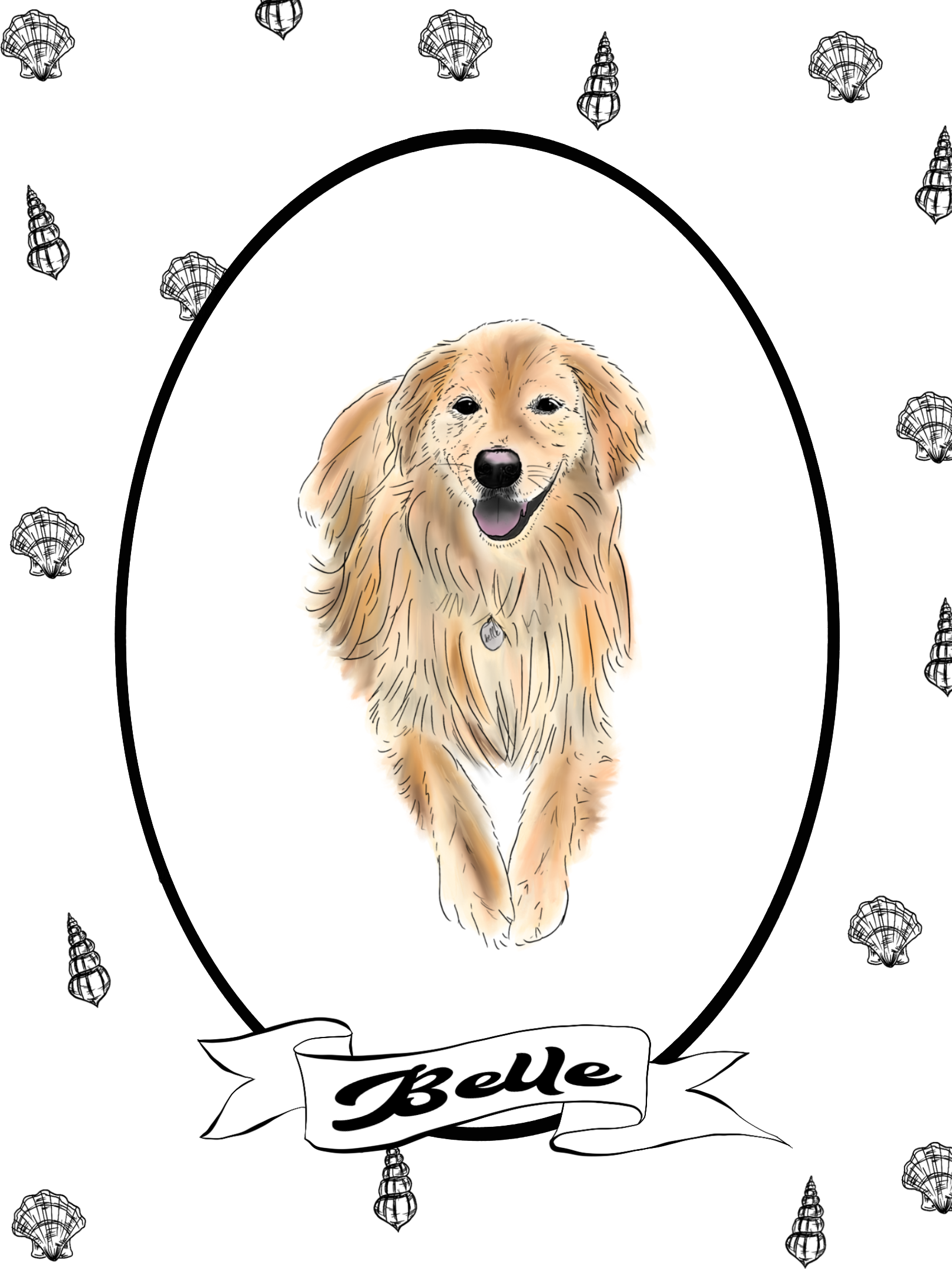 Custom Pet Portrait - The Maximalist
