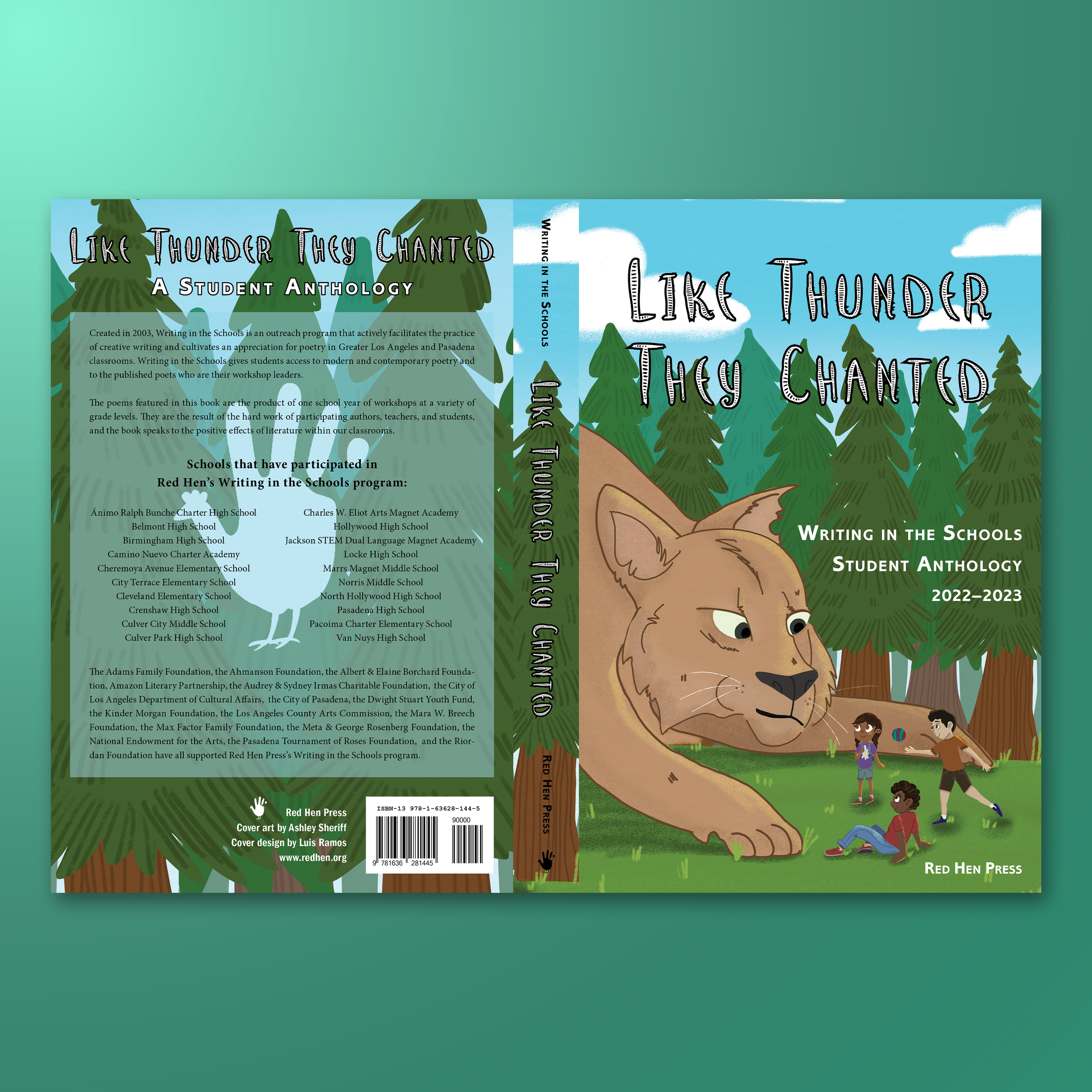 LIKE THUNDER THEY CHANTED. One of the first projects that I worked on while at RHP. An anthology filled with children's writing, which RHP strives to champion. It was the first time I worked with an artist. Please check out Ashley Sheriff's incredibl