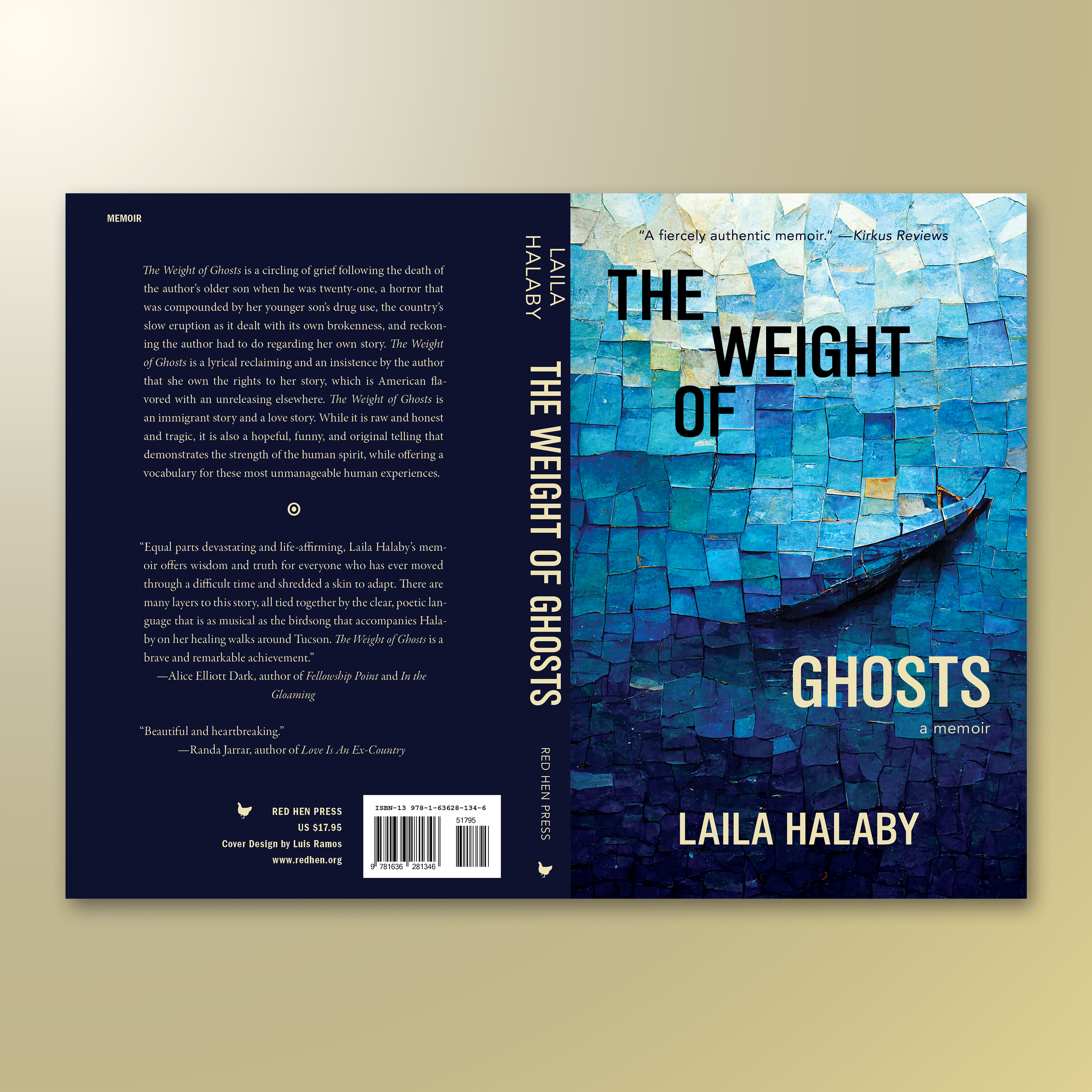 THE WEIGHT OF GHOSTS. Something more abstract for a memoir about grief. There was a lot of collaboration with this project to capture and perfect the tone for this cover. Through a plethora of iterations and feedback, we finally came to something unf