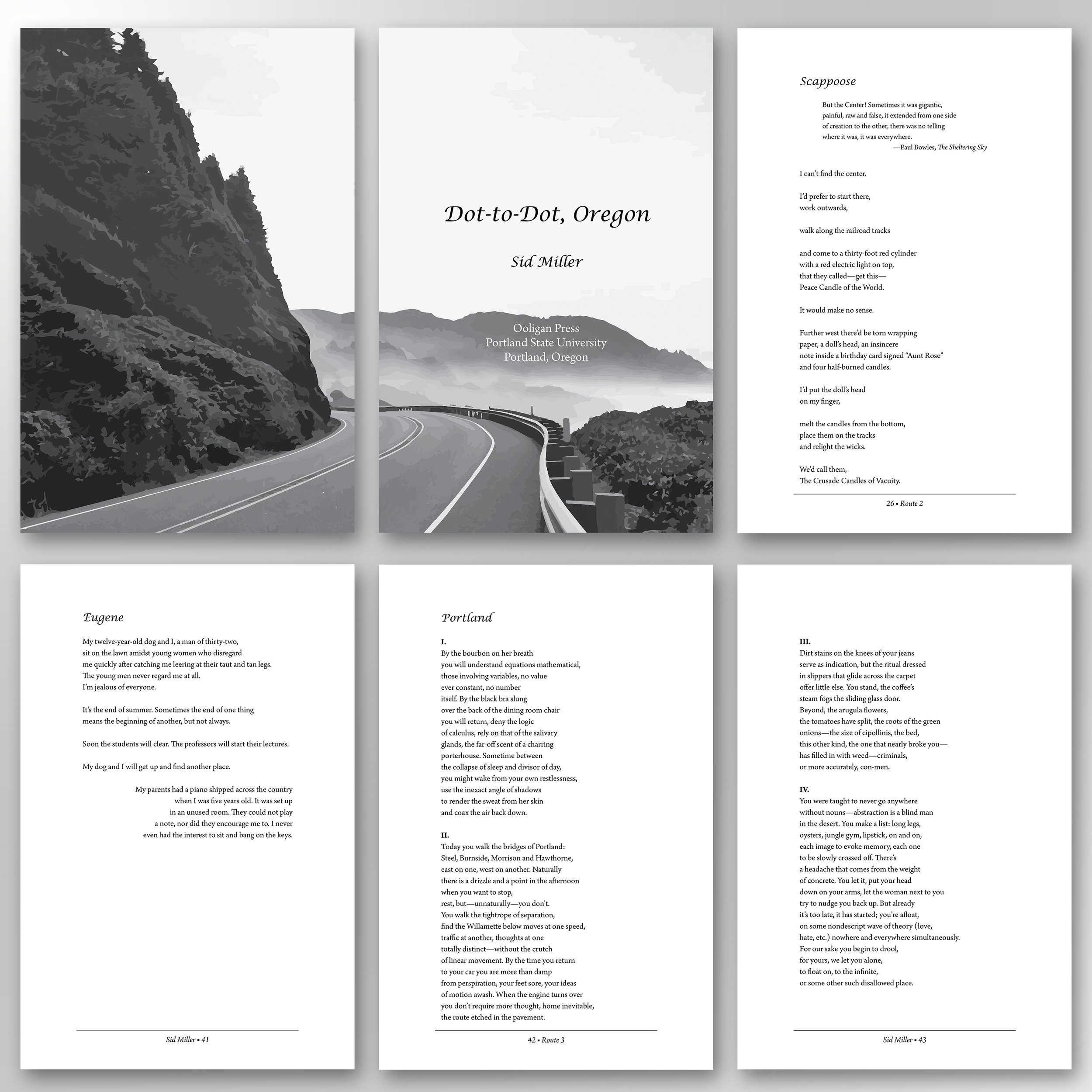 DOT-TO-DOT OREGON. A school project. A travel guide told through poems. One of my first tackles at poetry and a personal favorite of mine since it's about my home state.
