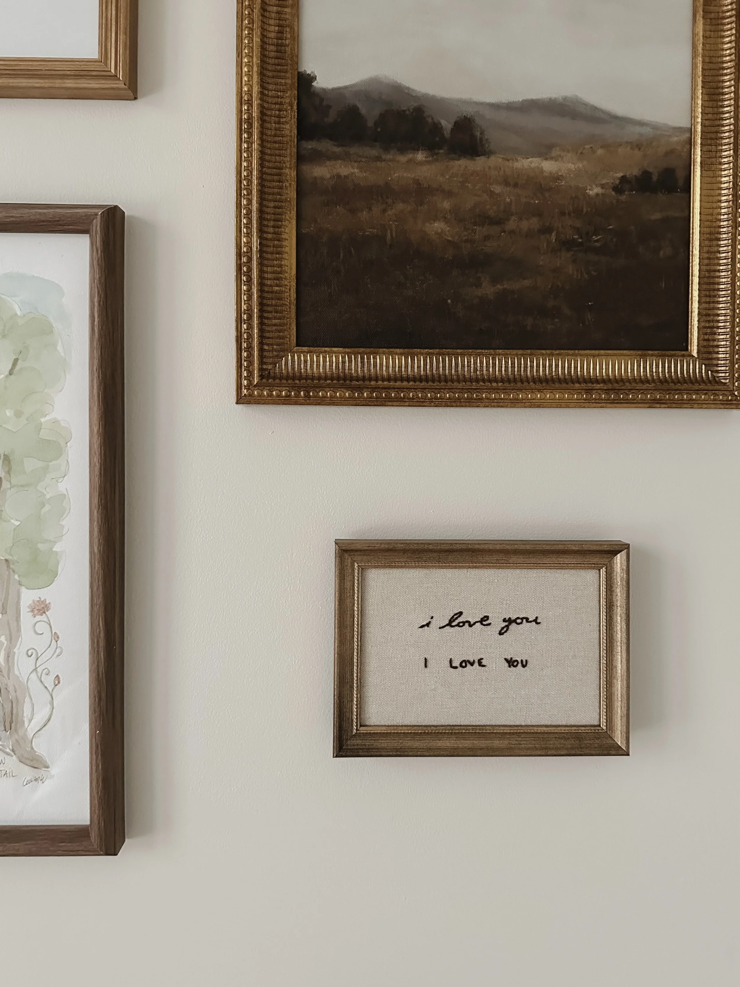 Handwriting Embroidery - Fabric Insert 5x7