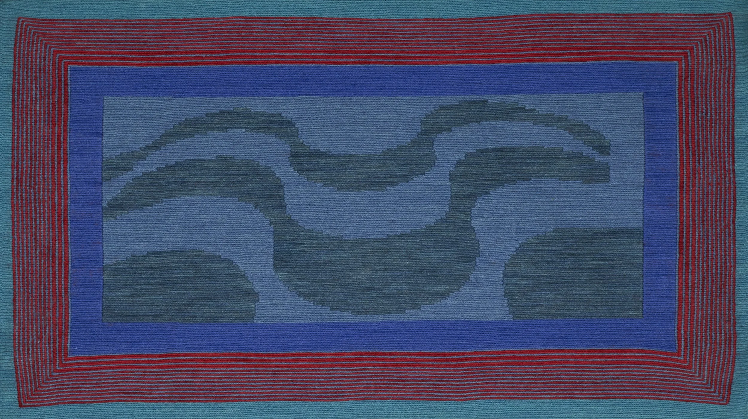 Waves:

Transform any room with this captivating contemporary tapestry with a stunning blend of vibrant colors and invigorating movement reminiscent of ocean waves.

Crafted with high-quality fibers for lasting beauty and durability.

Features a tran