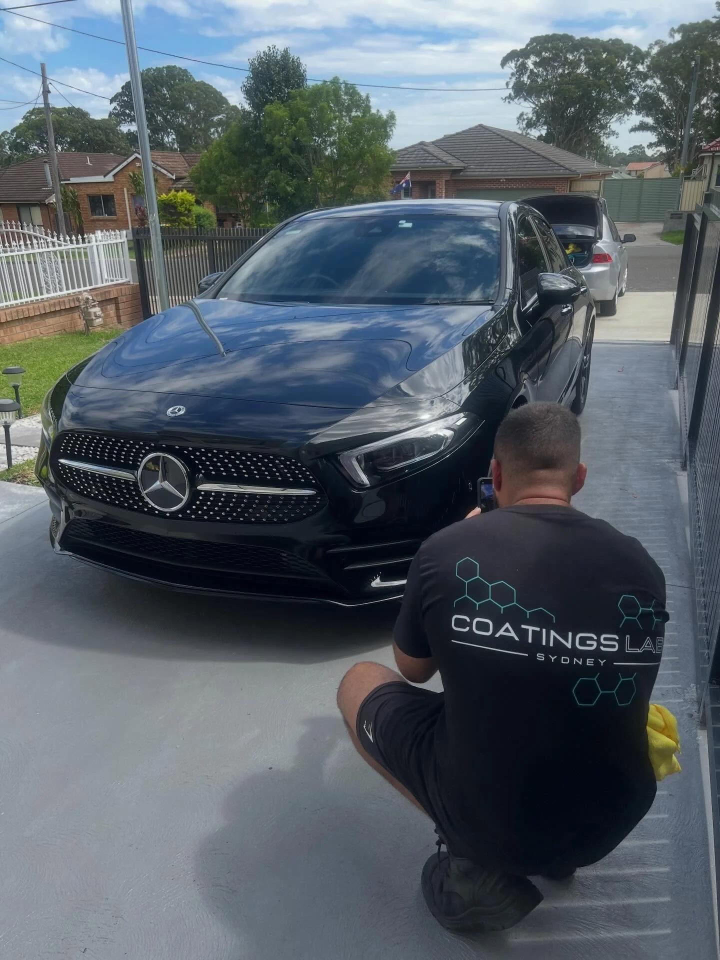 This 2-year-old Mercedes‑Benz A180 came in needing some love.

After a 1-stage paint correction, we locked in the finish with Kovalent Graphene Coating for serious gloss, protection, and hydrophobic performance.

Black paint done right hits different