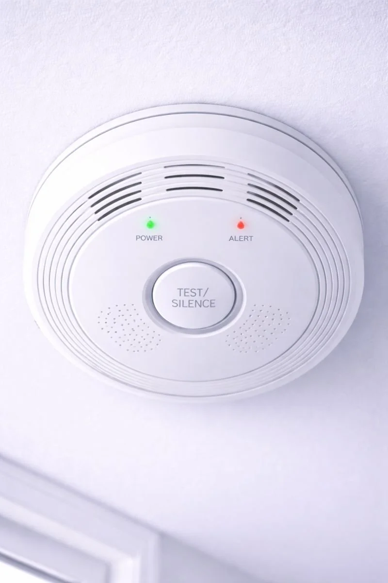 Battery smoke detector (provided by Upgrade)