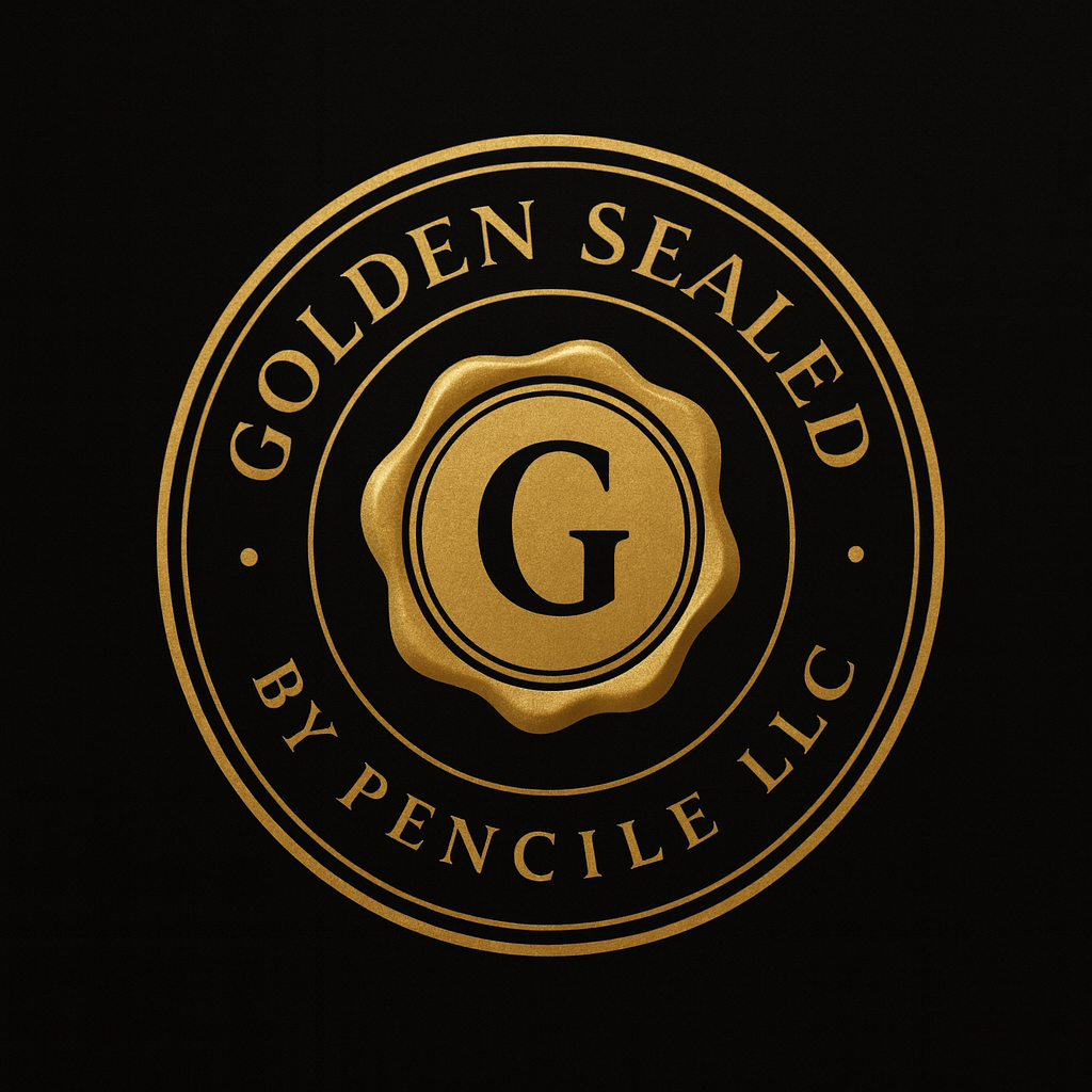 Golden Sealed by Pencile LLC