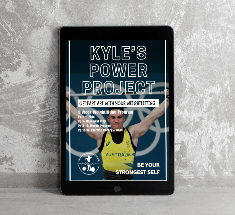 Kyle's Power Project - 5 Week Power Program