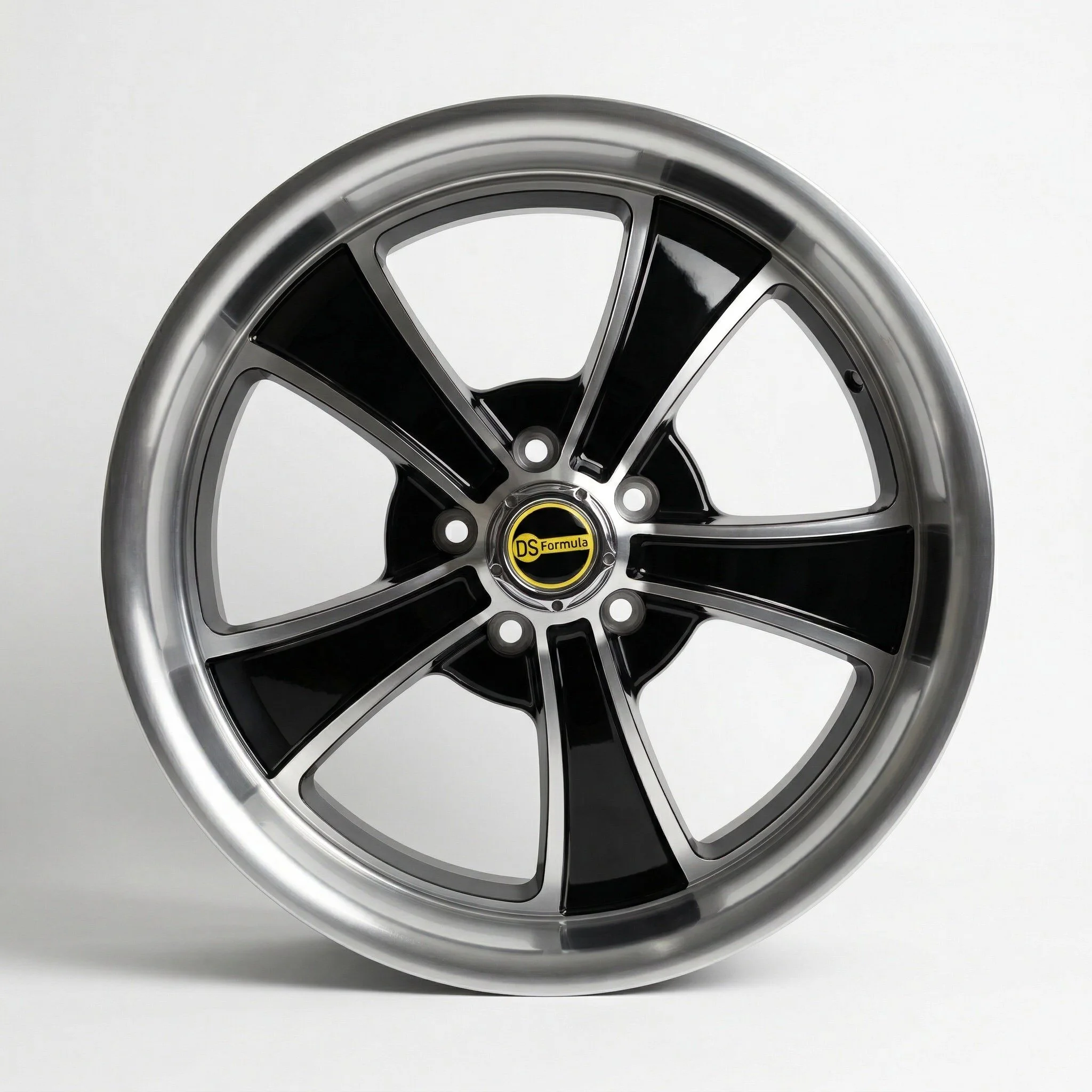 17" GT5 Black Machined