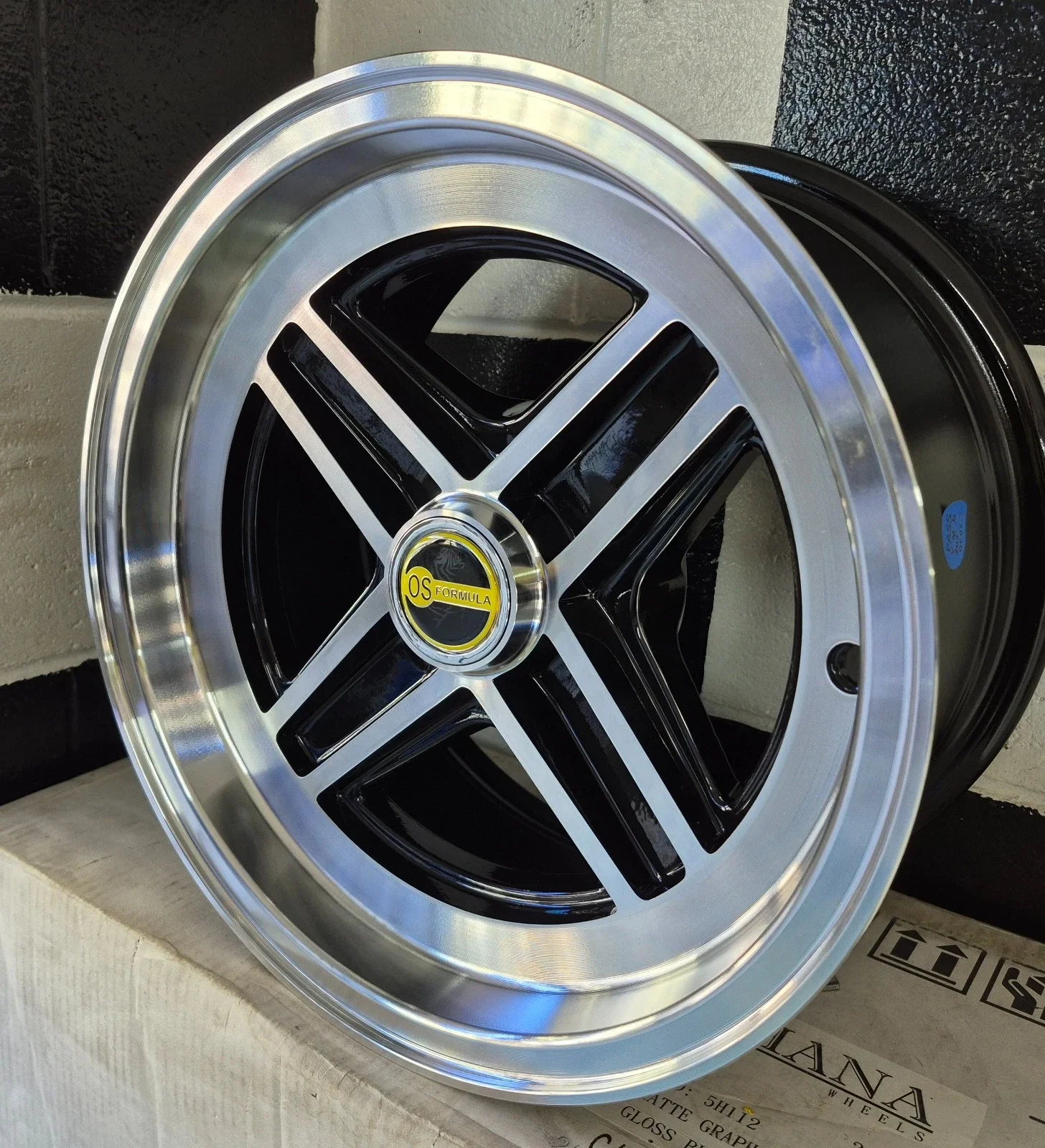 CROSS SPOKE 13" x 7", 15" x 7" and 15" x 7