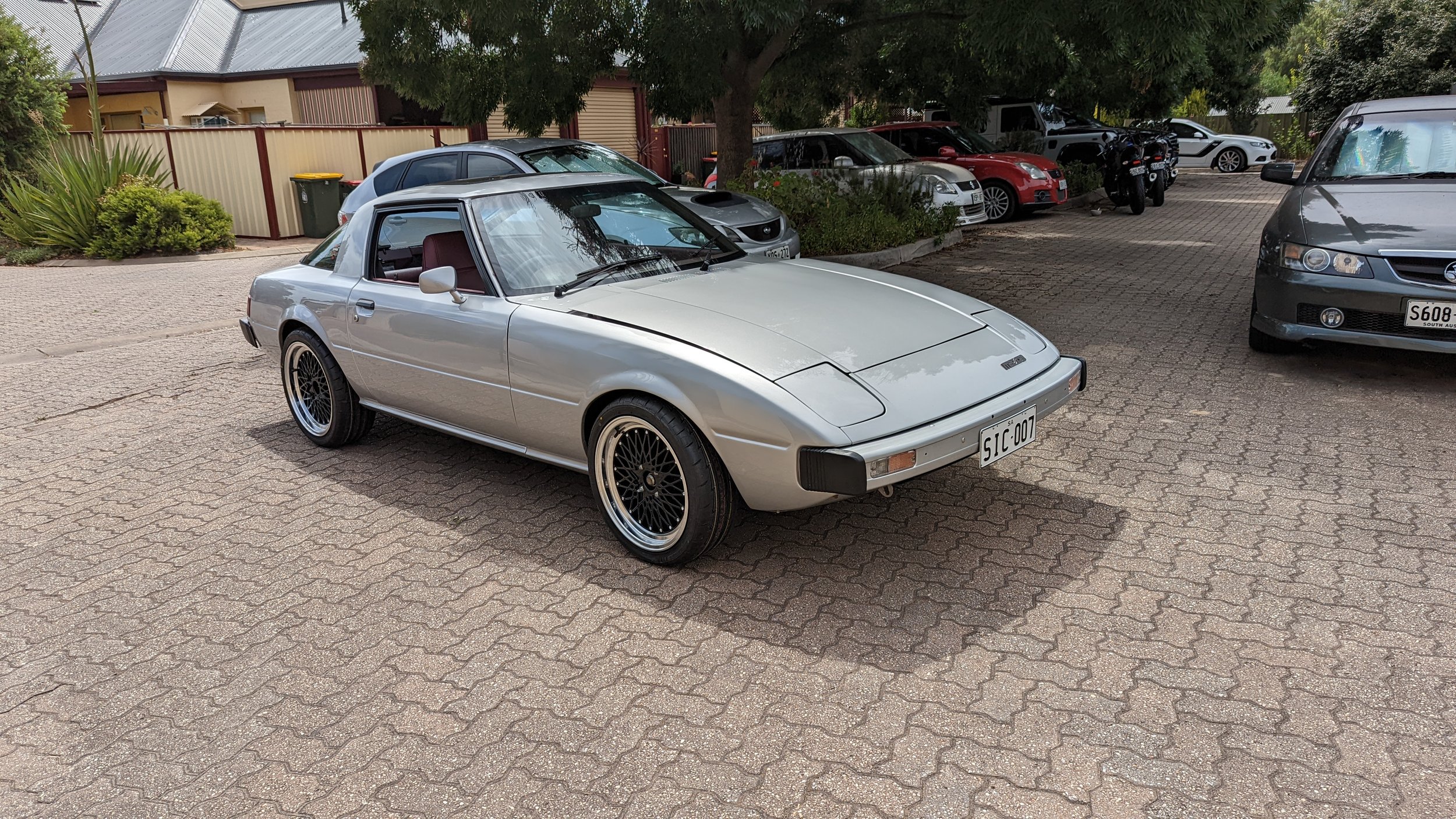 Mazda RX-7 1978 to 1985. SA22C FB OS Formula Wheels 