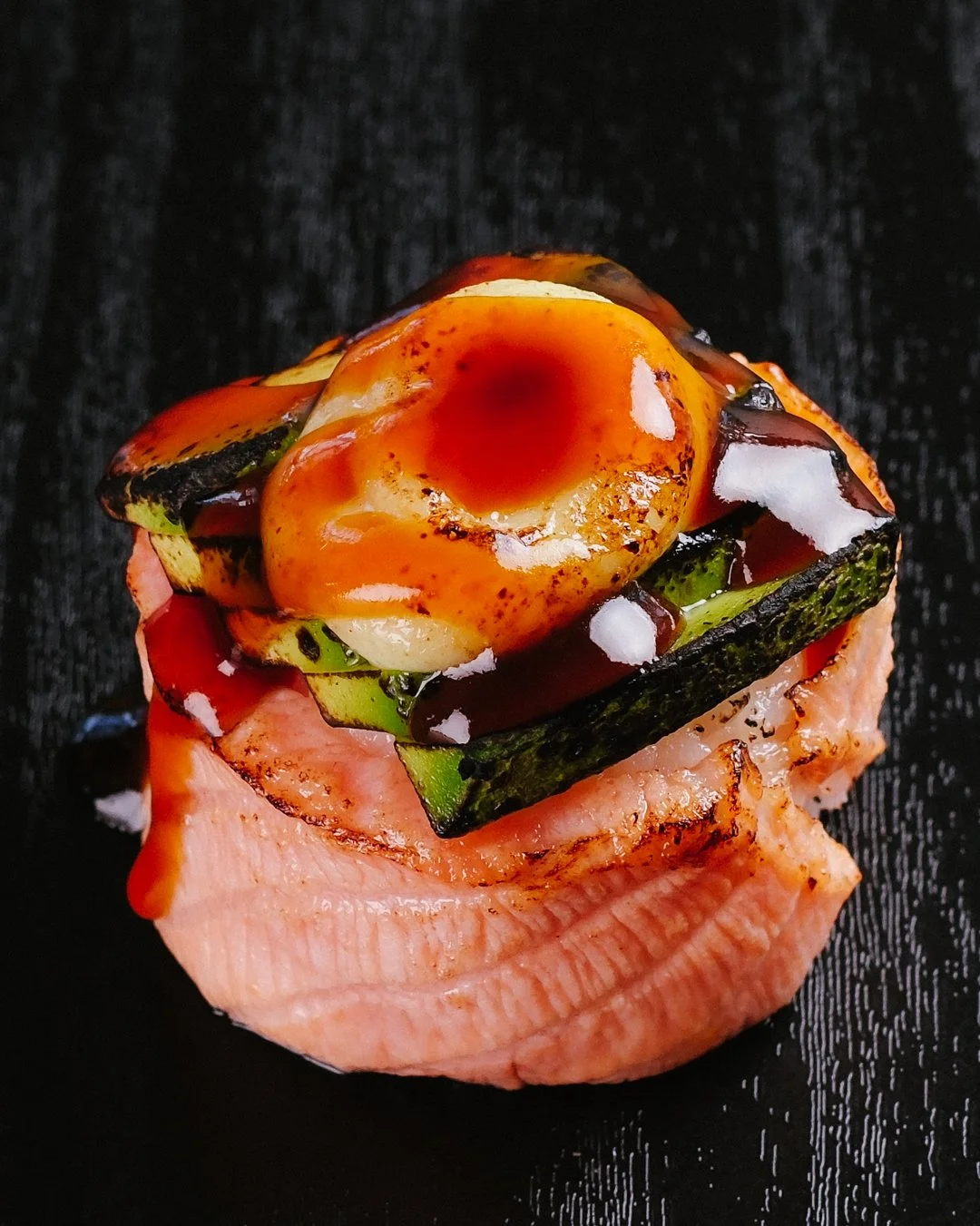 Meet the Salmon Green Mountain roll: aburi salmon, fresh avocado, and Sooo Sushi&rsquo;s signature sauce all in one perfect bite. Highly recommended!

Sushi that makes you saSushi that makes you sa#sushiloversy Sooo Good
Sooo Sushi | Japanese Sushi R