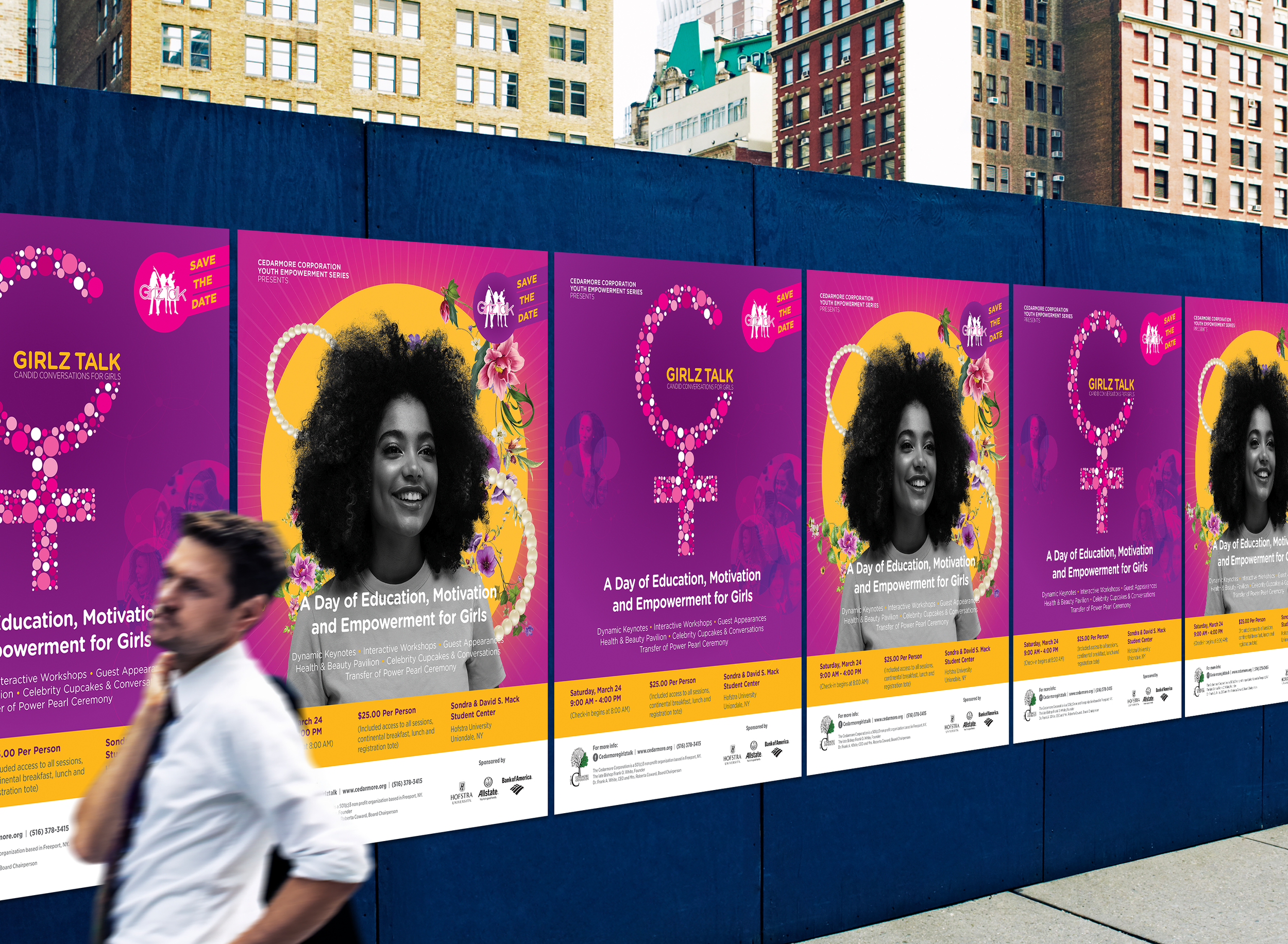 GIRLZ TALK street signs