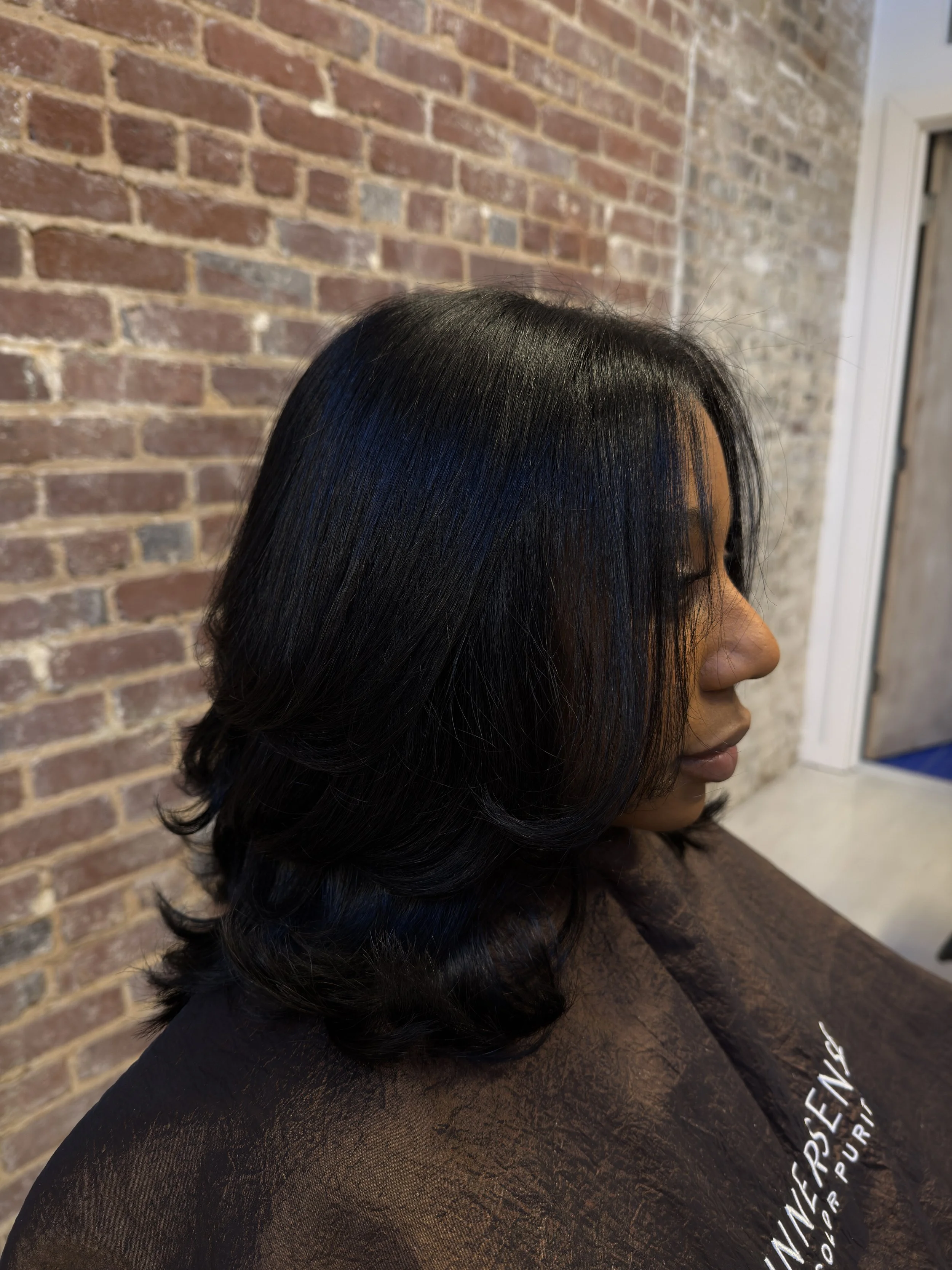 Jasmine Castro Silk Press Blow Out Atlanta Hair Stylist Colmado Salon