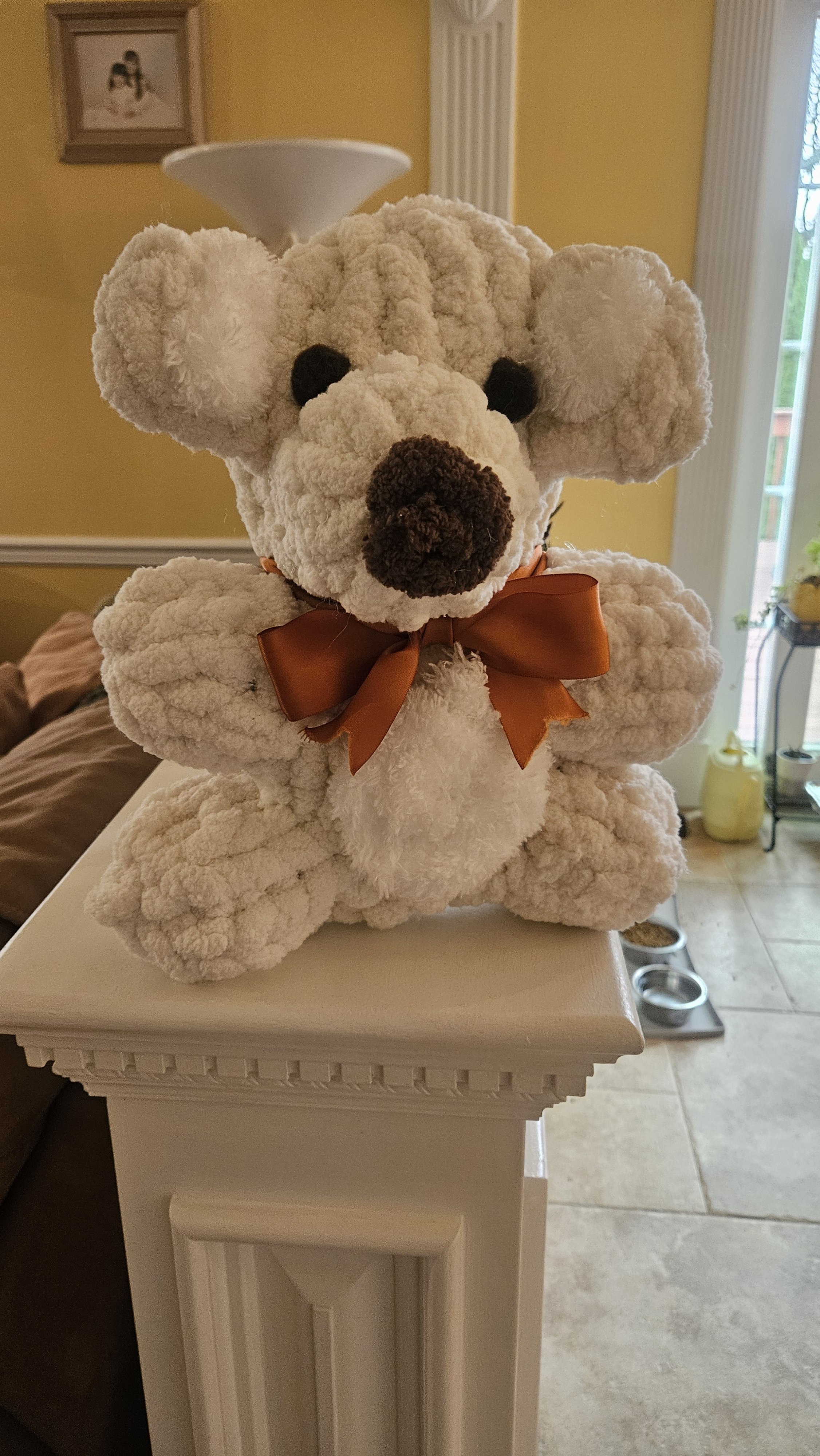 Tan Bear Orange Ribbon  1.jpg