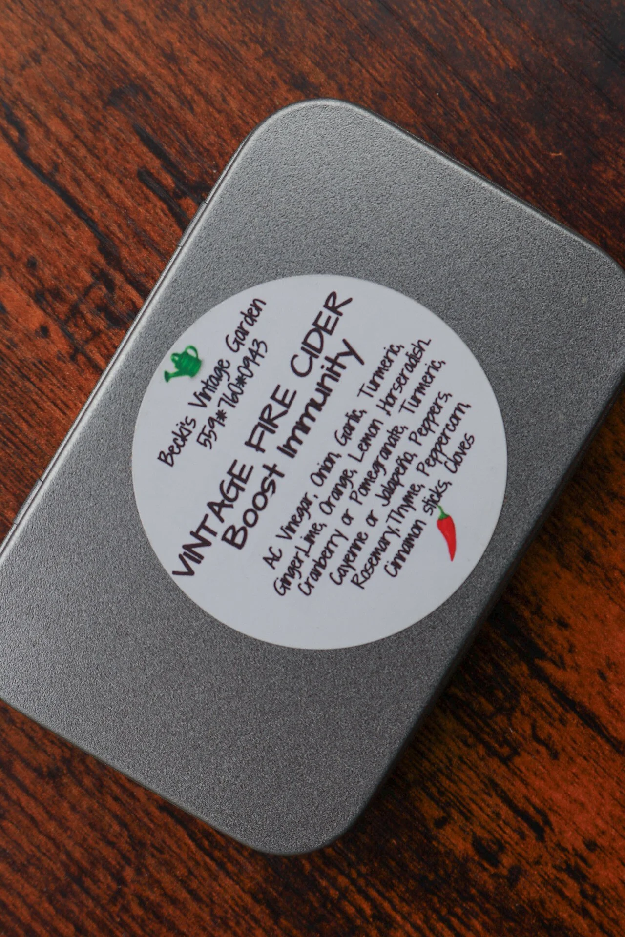 Vintage Fire Cider Boost Immunity Capsules