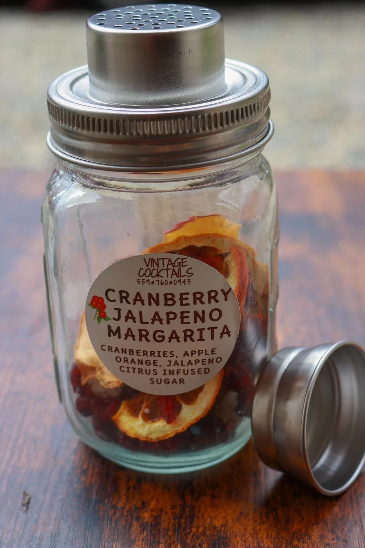 Cranberry Jalapeno Margarita