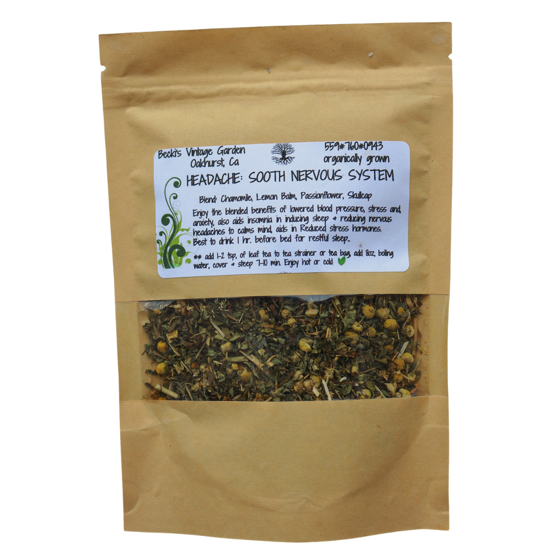 Headache: Sooth Nervous System