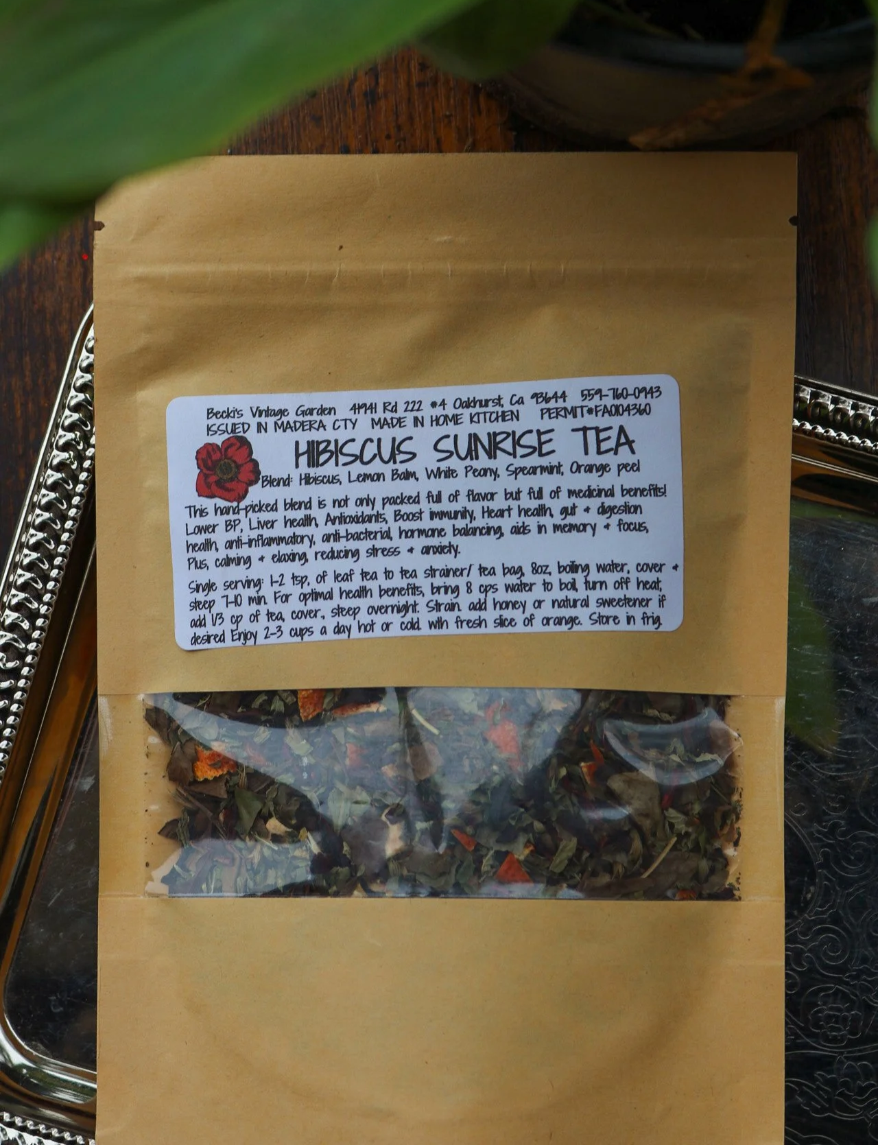 Hibiscus Sunrise Tea