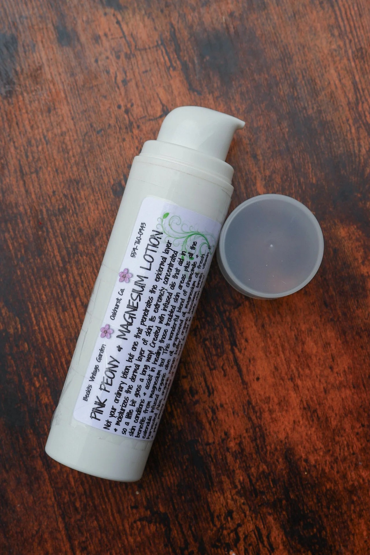 Pink Peony + Magnesium Lotion