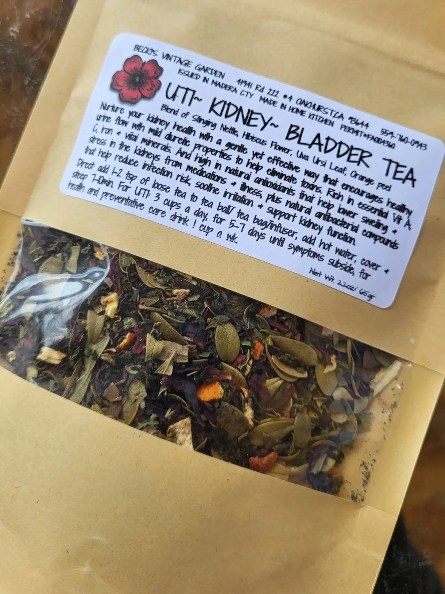 UTI~KIDNEY~BLADDER TEA