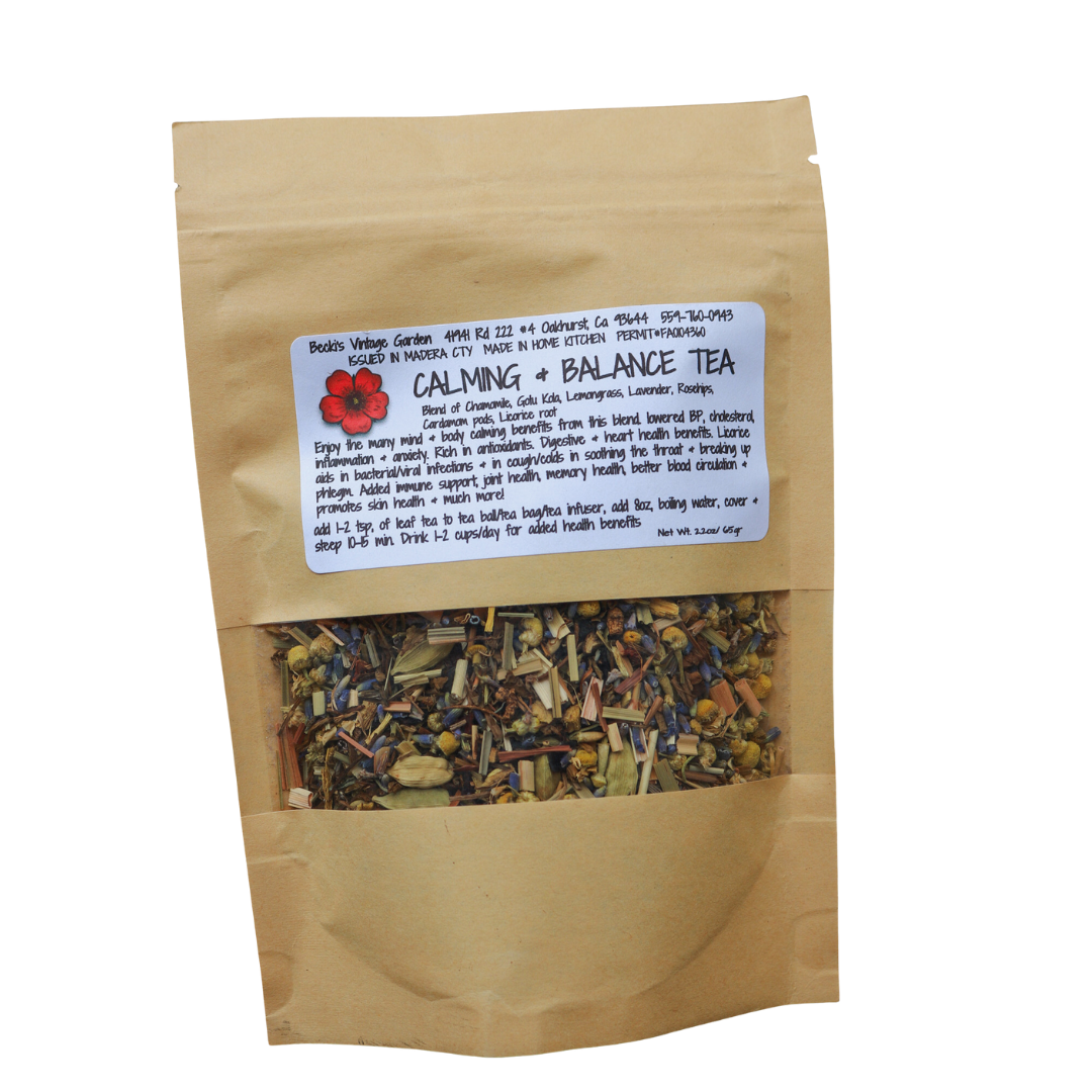 Calming + Balance Tea