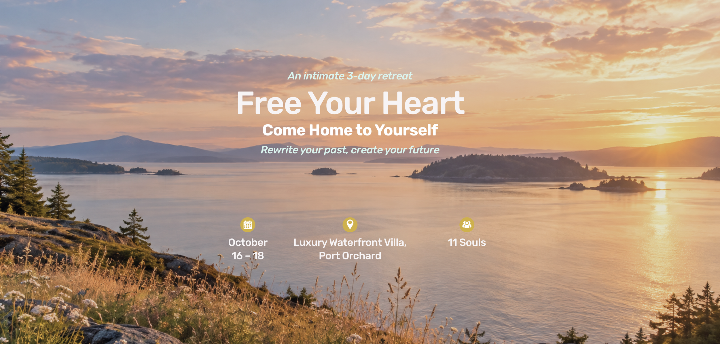 Free Your Heart Retreat | Oct 16-18