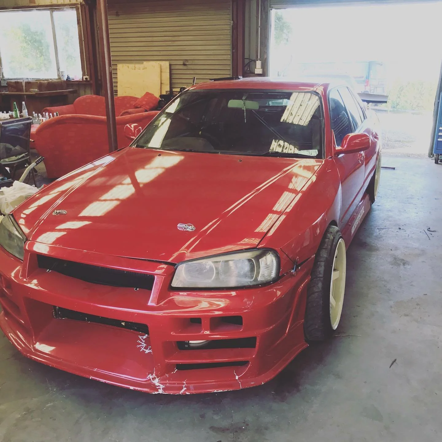 New look same beast 💥

#gtr #rb #rb26 #skyline