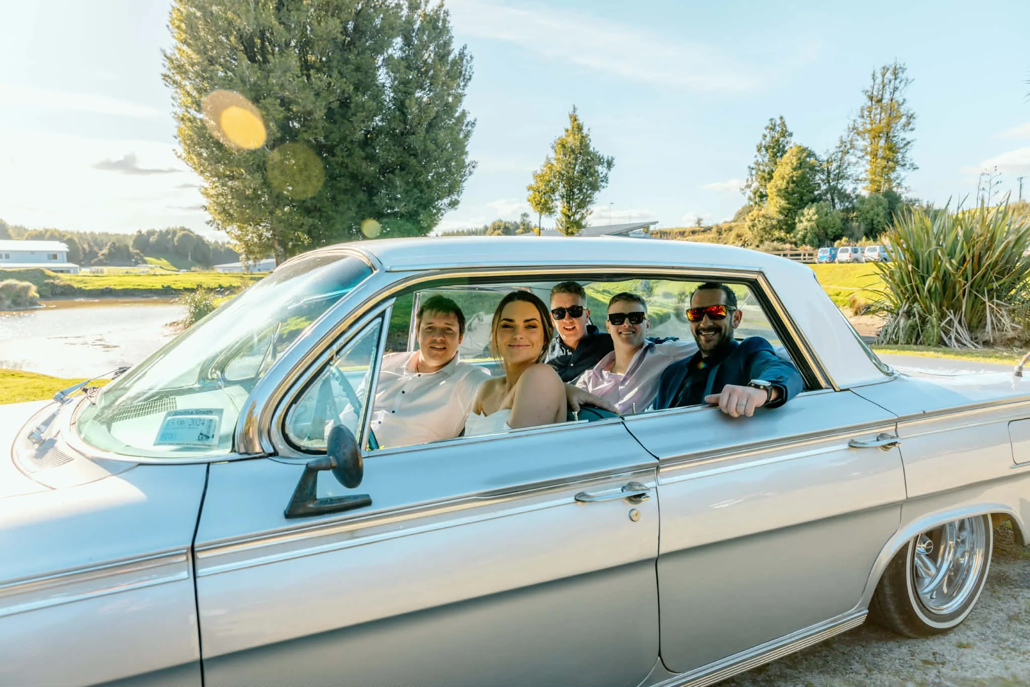 Congratulations to two of my favourite people @lauraphillips_ @tonyg188r Mr &amp; Mrs Gallacher 🤝 ❤️

Never thought id see the day that you'd both be married or Laura would be allowed to drive the Impala 🫣