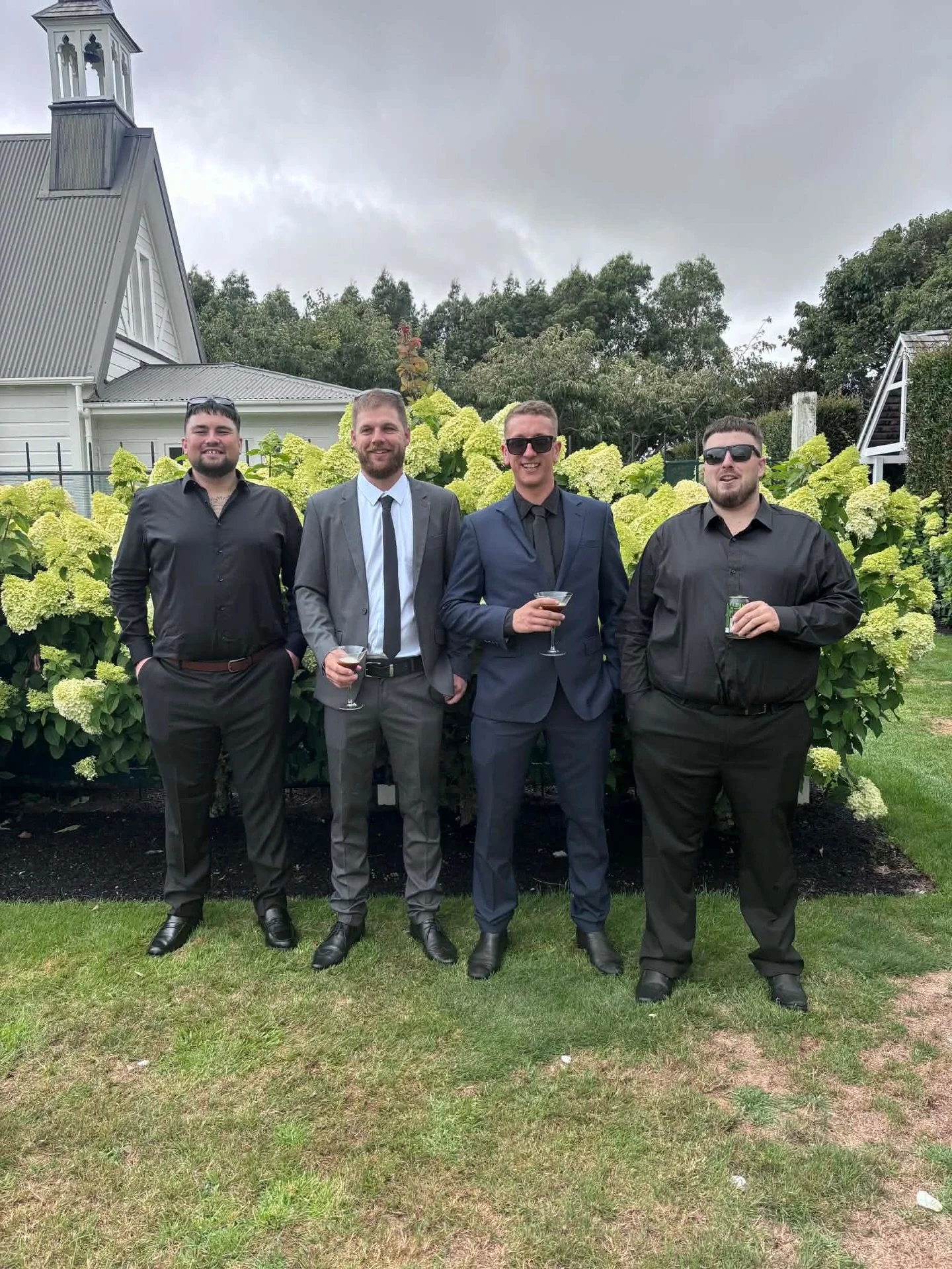 No looking back, congratulations Mr and Mrs Anderson 🥂