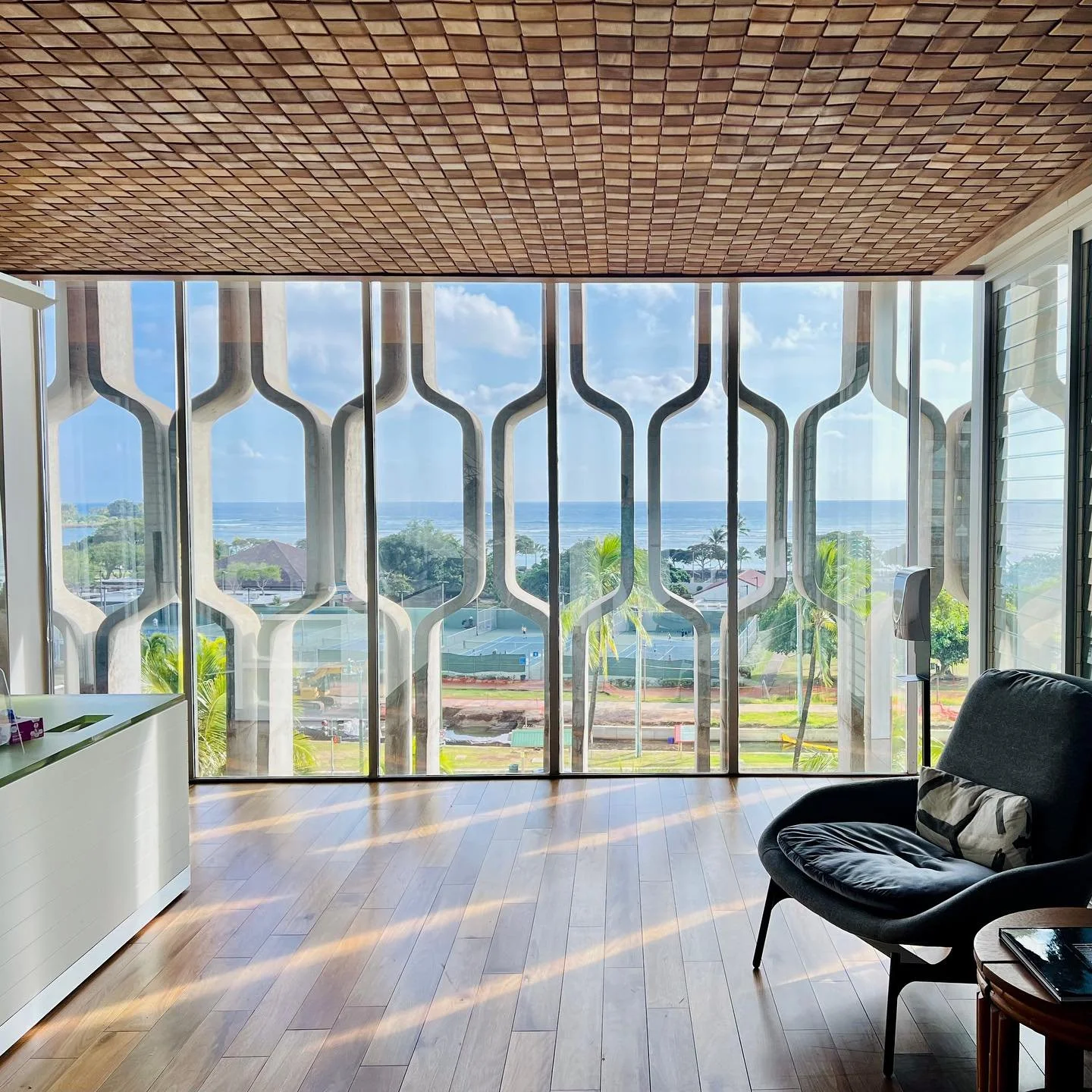 Fifteen years ago, Ferraro Choi completed the punchlist of our own 2010 office renovation at the IBM Building.

Today, the office still retains the character of the original renovation while celebrating the sustainable features that led to LEED Plati