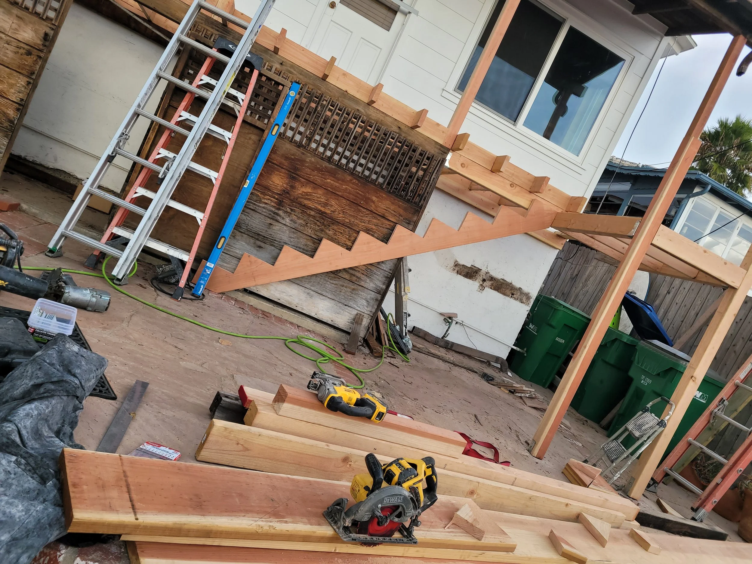 Staircase Being Built