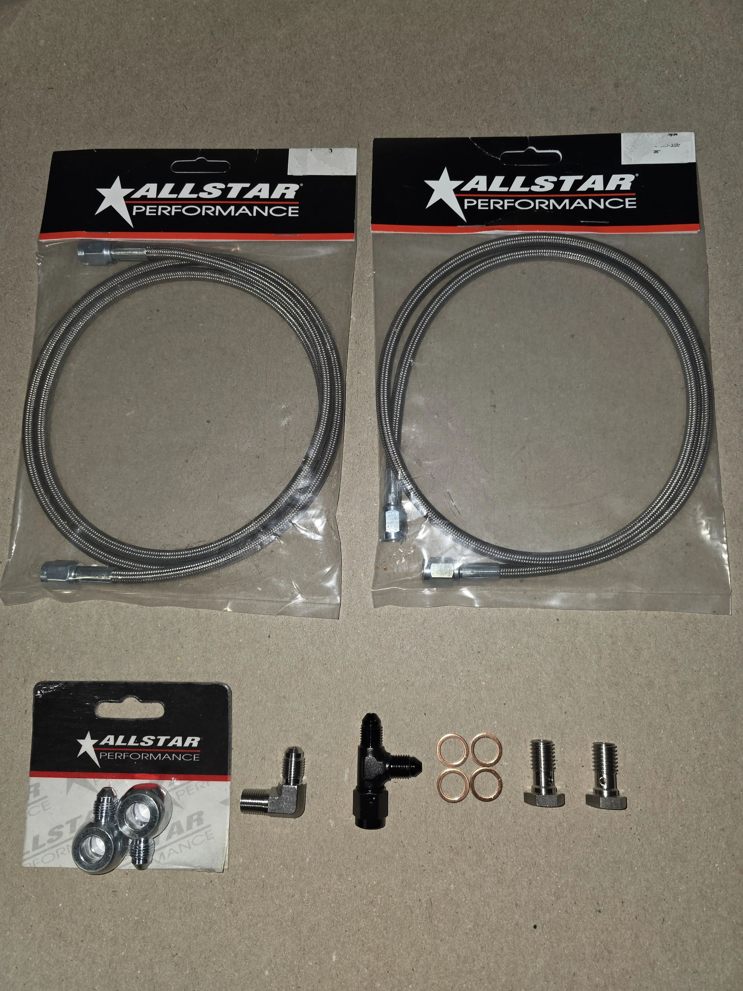 -3an Compact Brake Line Kit