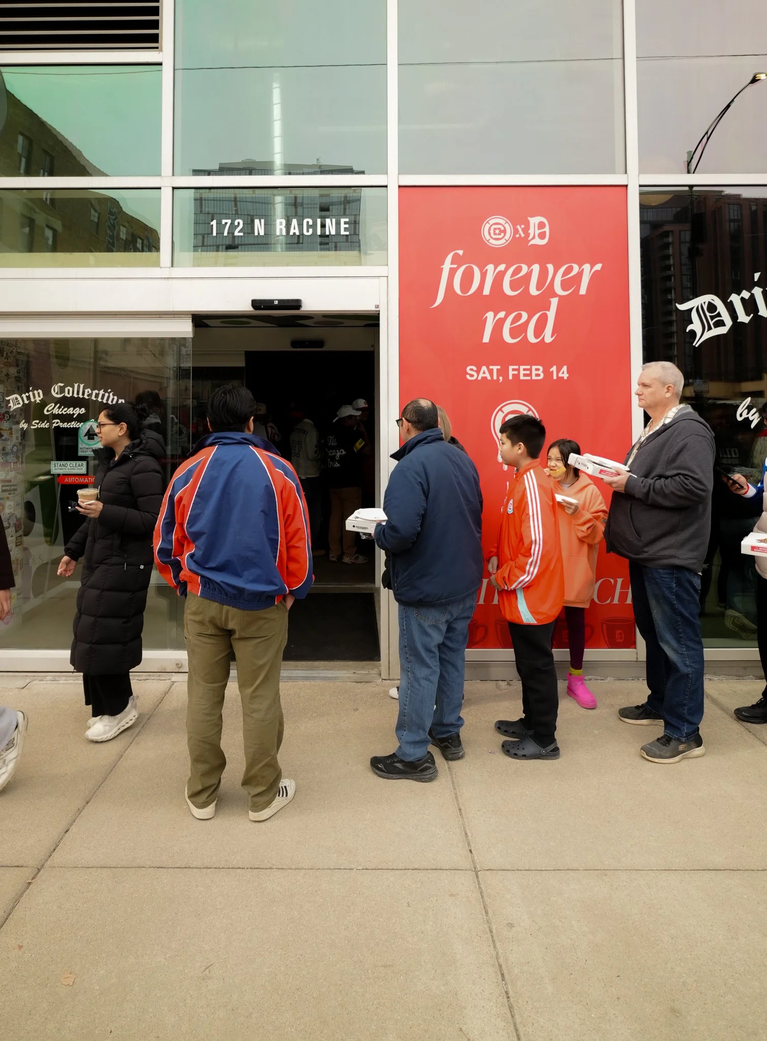 Chicago Fire Fans Line Up for the “Forever Red” Kit Launch
