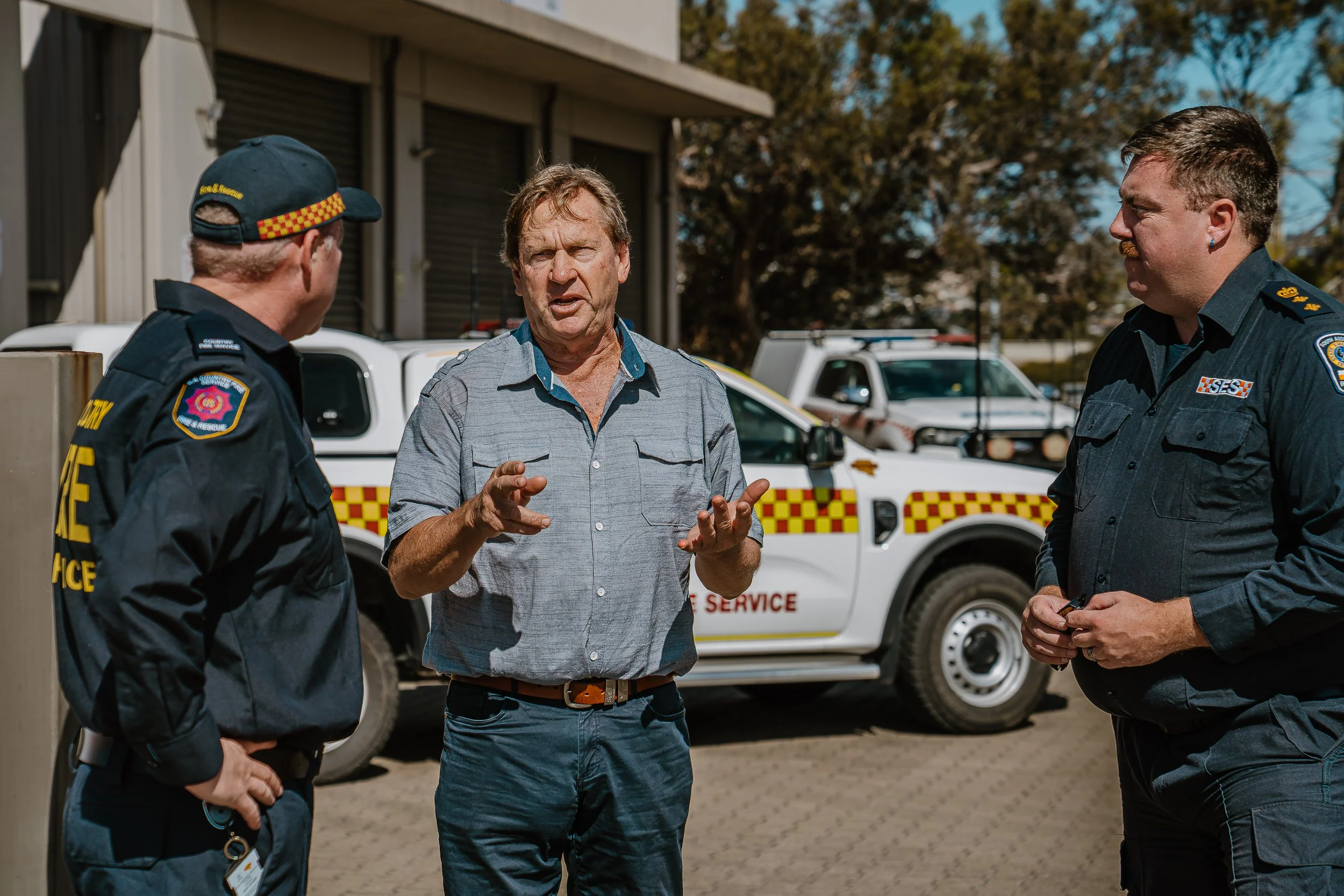 Craig speaking to SES