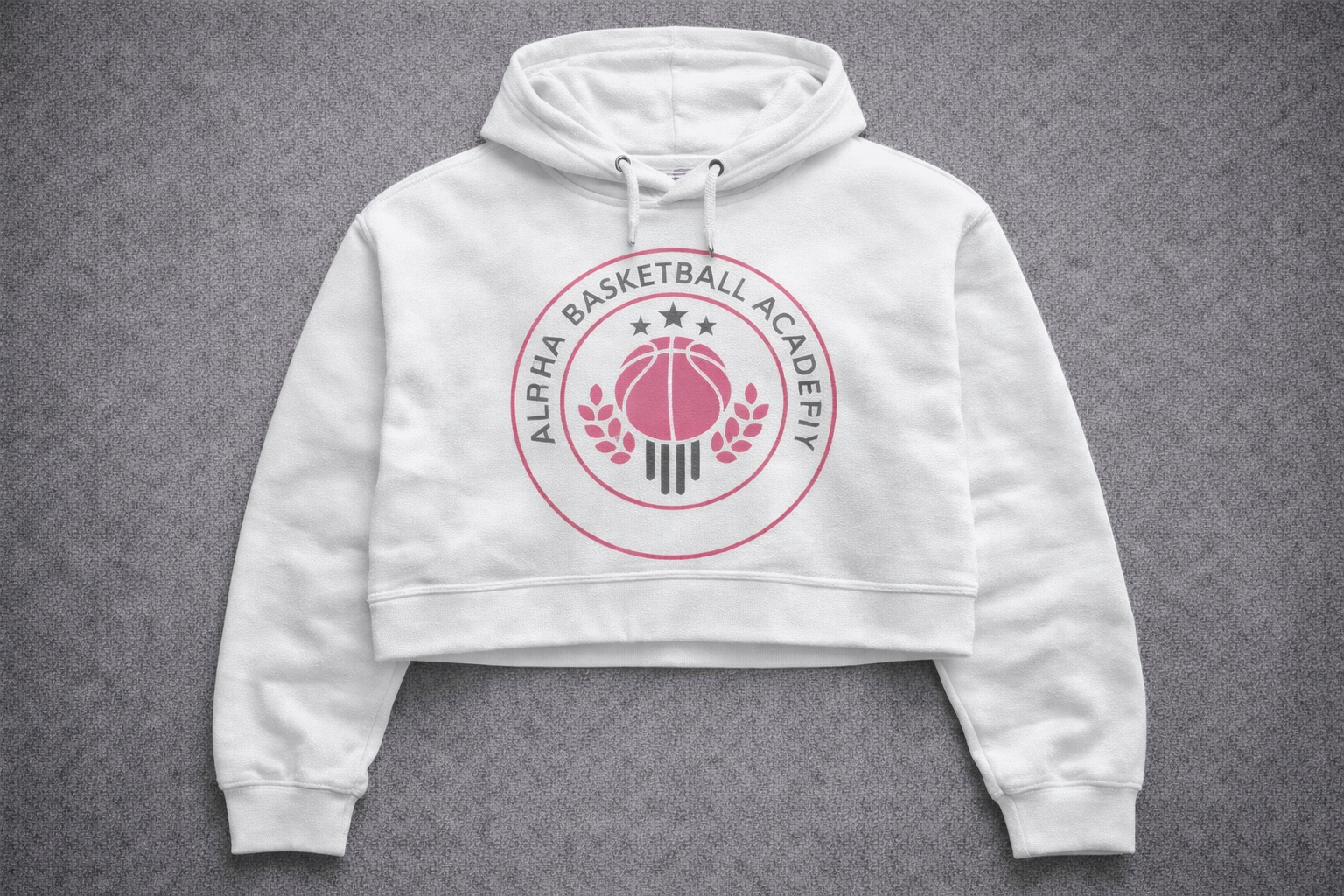 Girls Cropped Team Hoodie
