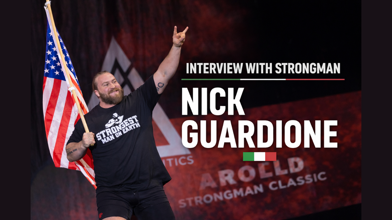 Episode 90: Nick Guardione – From Italian Roots to the Arnold Strongman Stage