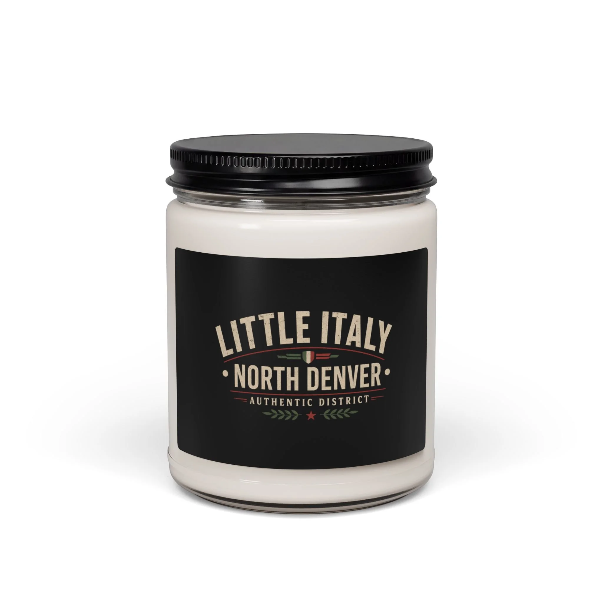 Little Italy North Denver Scented Soy Candle — 9oz Jar (Authentic District)