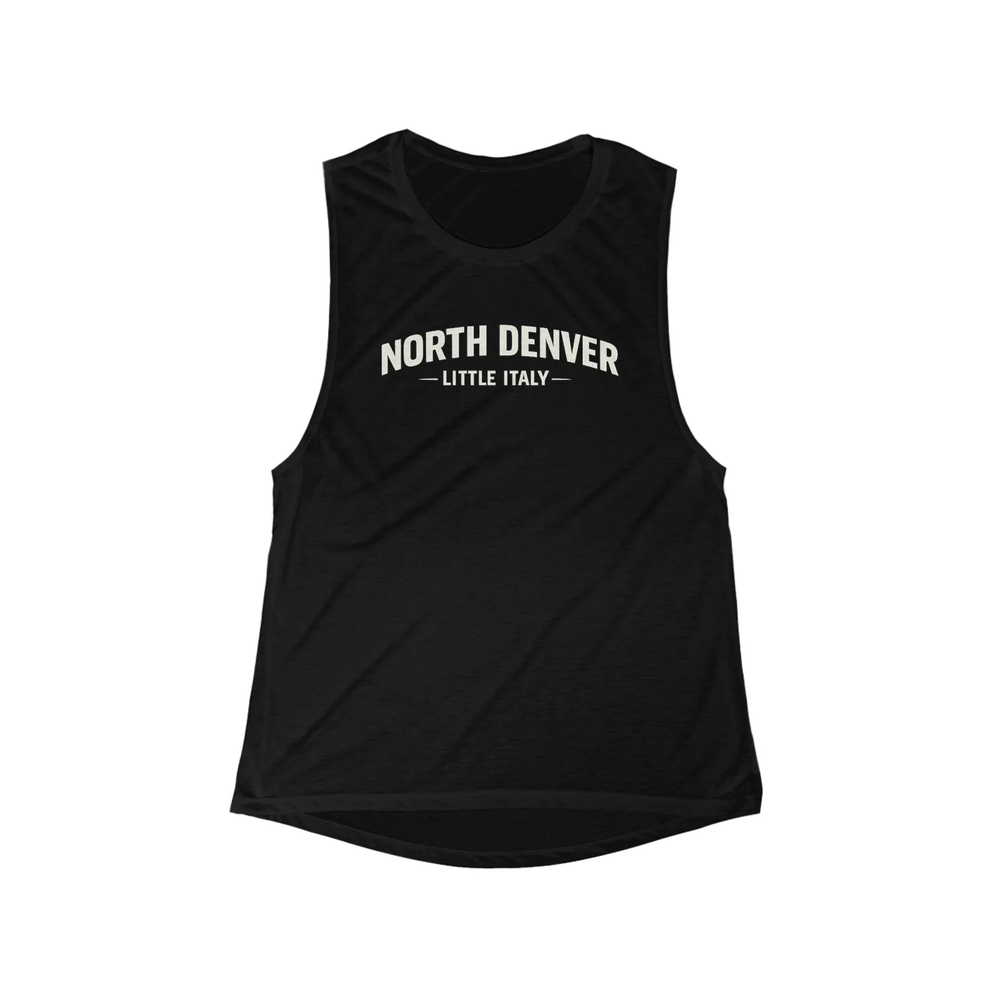 North Denver Little Italy Women's Flowy Scoop Muscle Tank