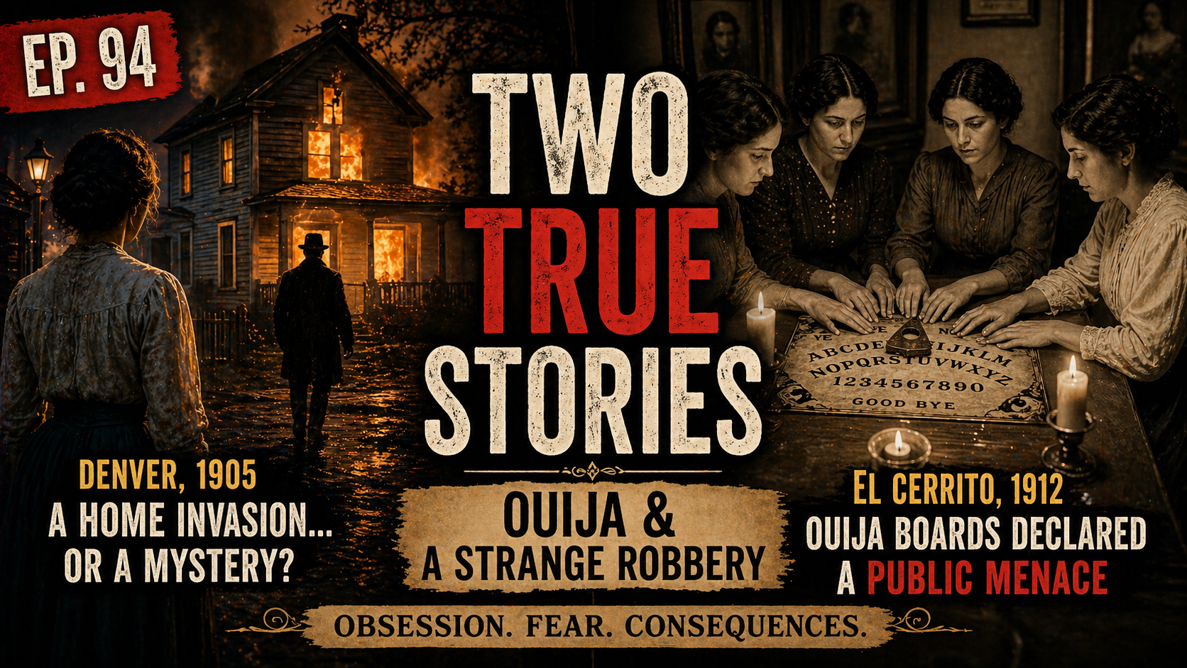 Episode 94: The Mosconi Mystery &amp; The Ouija House of El Cerrito