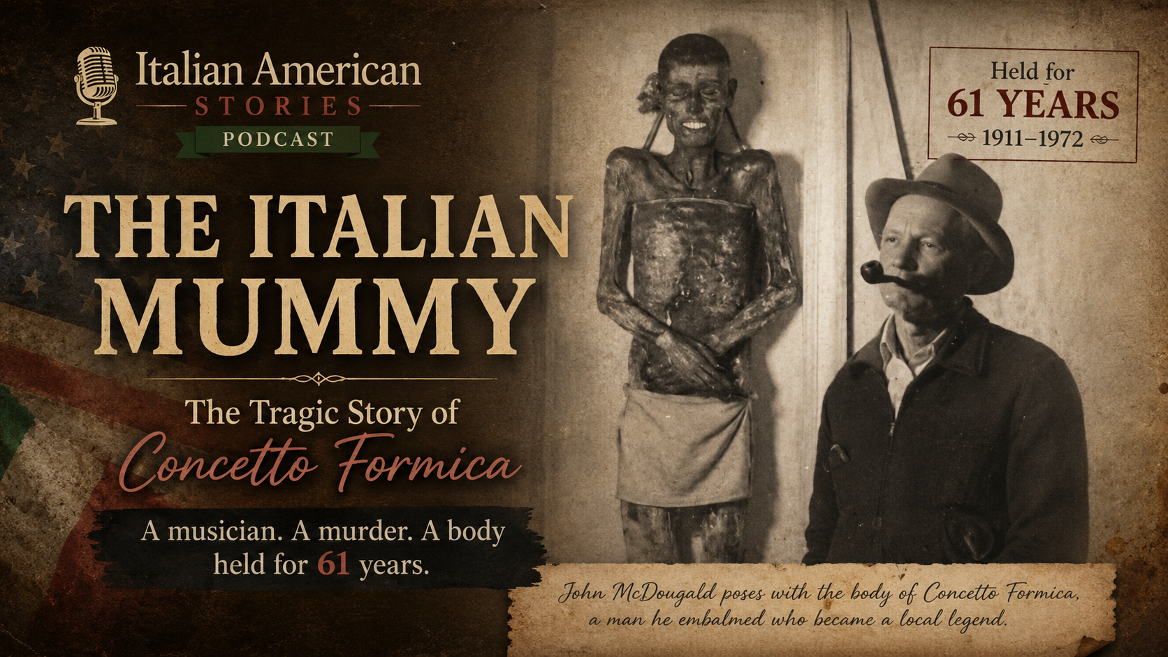 Episode 97: The Italian Mummy – The Strange Story of Concetto Formica