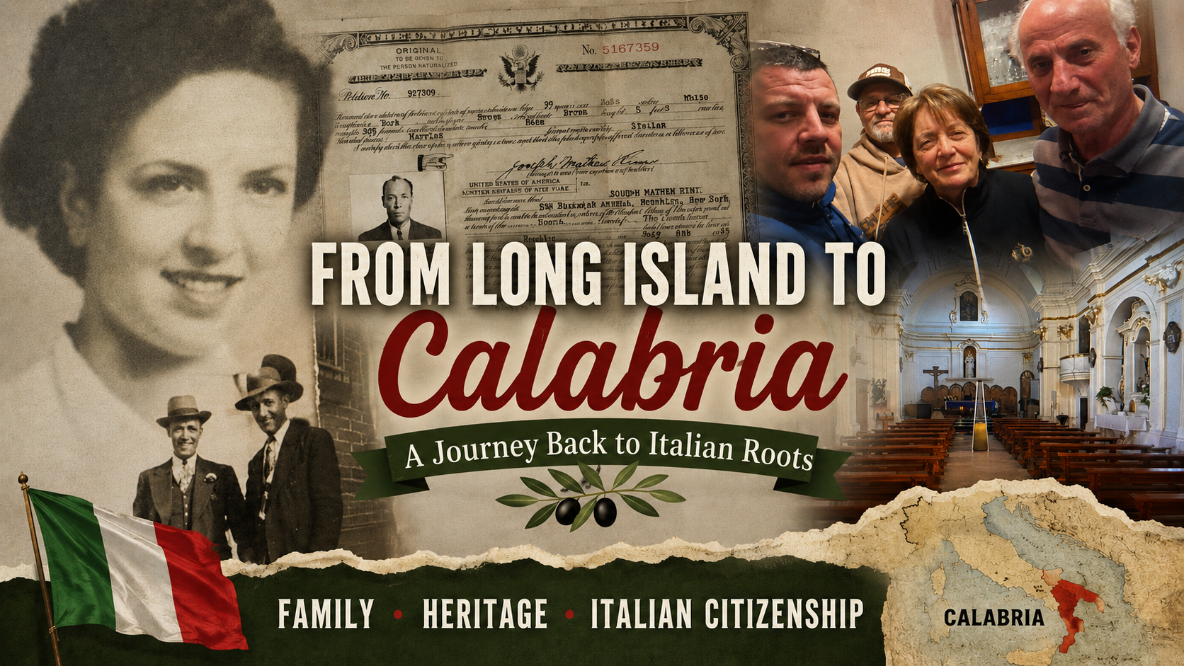 Episode 99: Finding Family in Italy: Kris Rini's Journey to Citizenship, Calabria &amp; Home