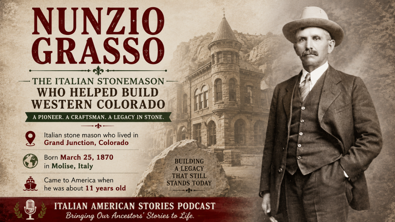 Episode 101: Nunzio Grasso – The Italian Stonemason Who Helped Build Western Colorado