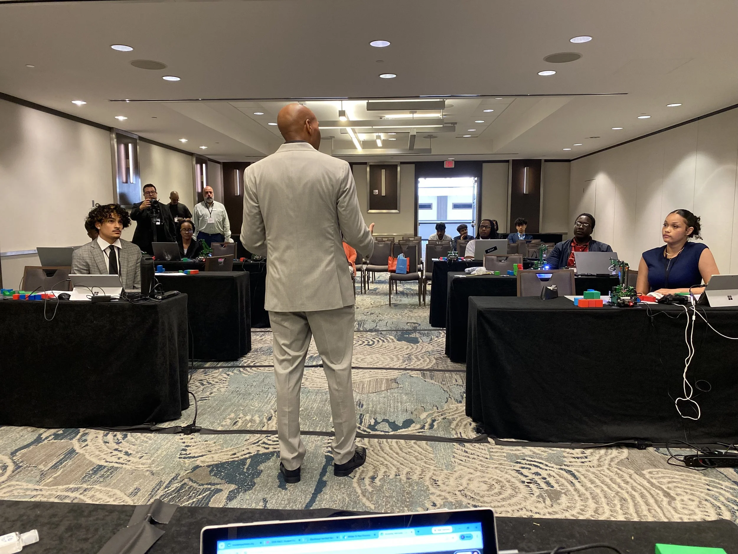 BDPA Twin Cities students at the High School Coding Competition