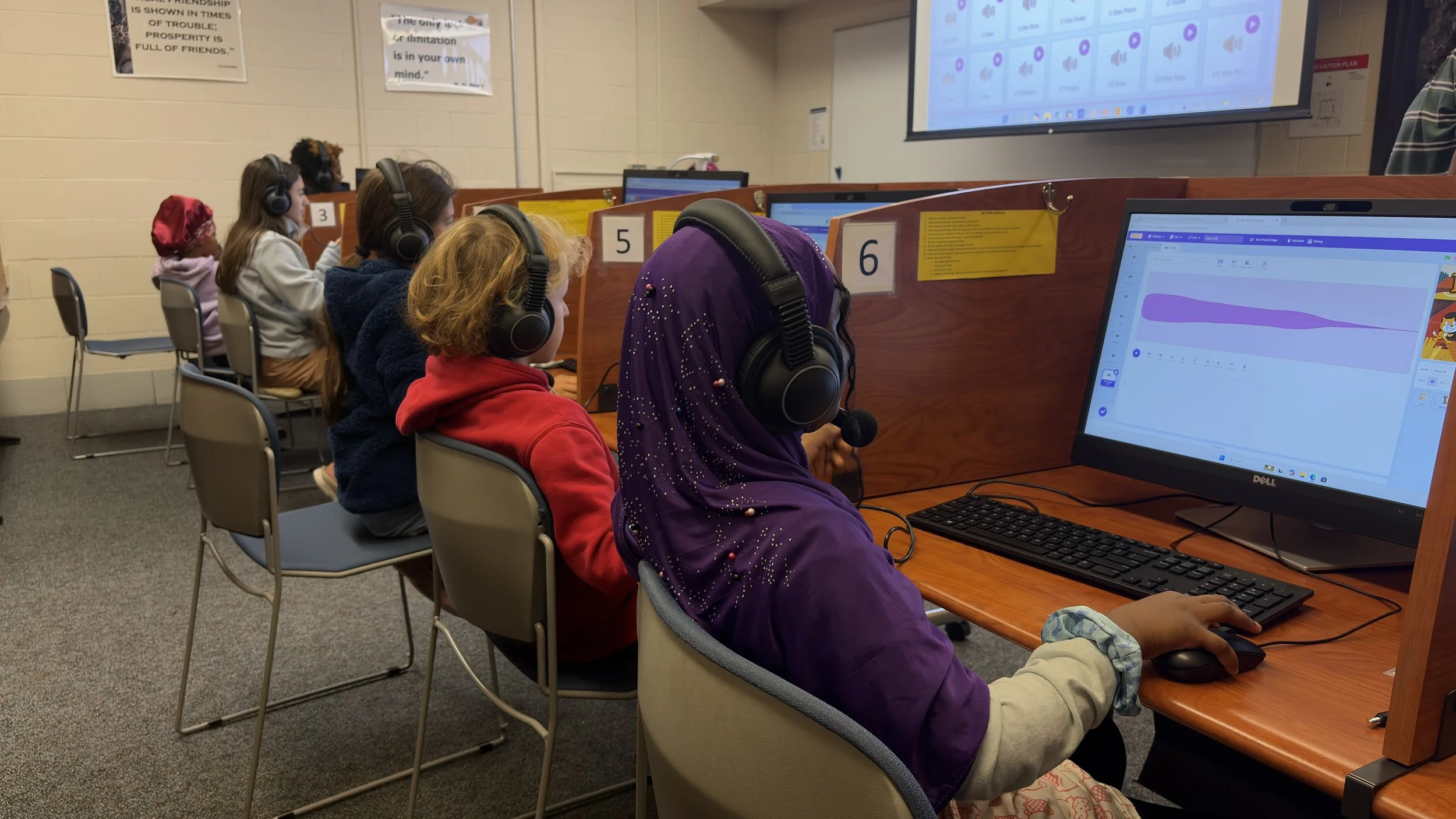 BDPA Twin Cities students participating in technology education activities