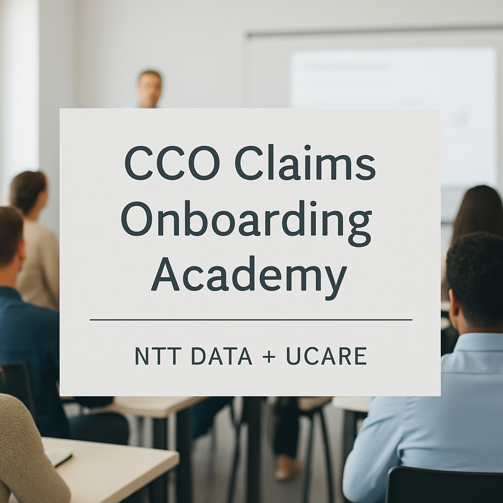 NTT DATA + UCare CCO Workforce Onboarding &amp; Training Program