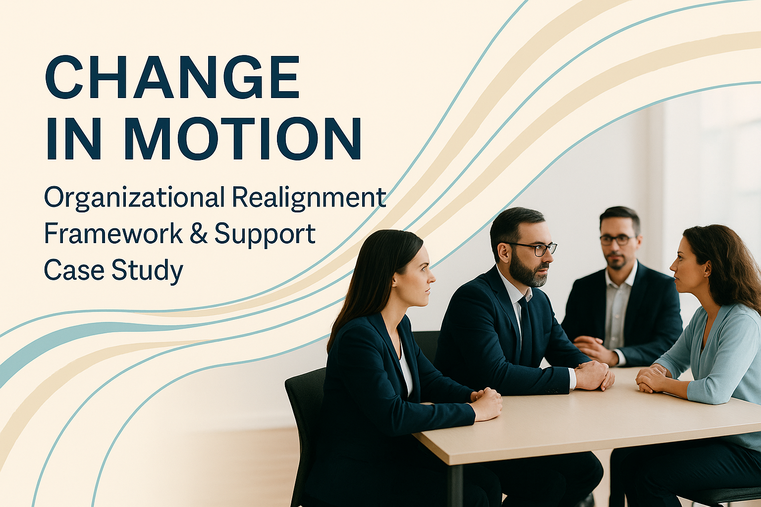Change in Motion – Building an Enterprise Learning &amp; Engagement Framework During Organizational Realignment &amp; Financial Turnaround